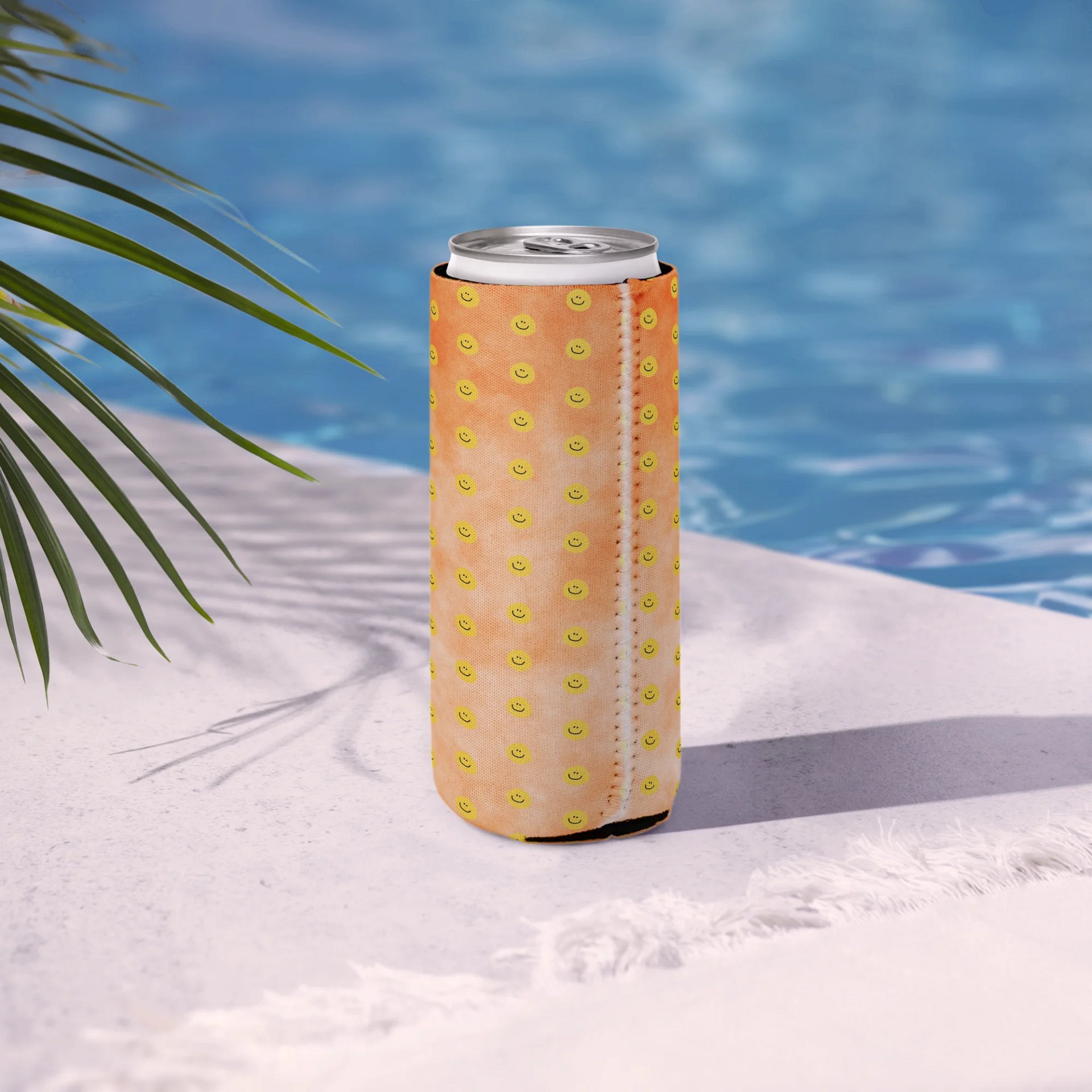 Smiley Tie Dye Coozie - Orange product image (15)