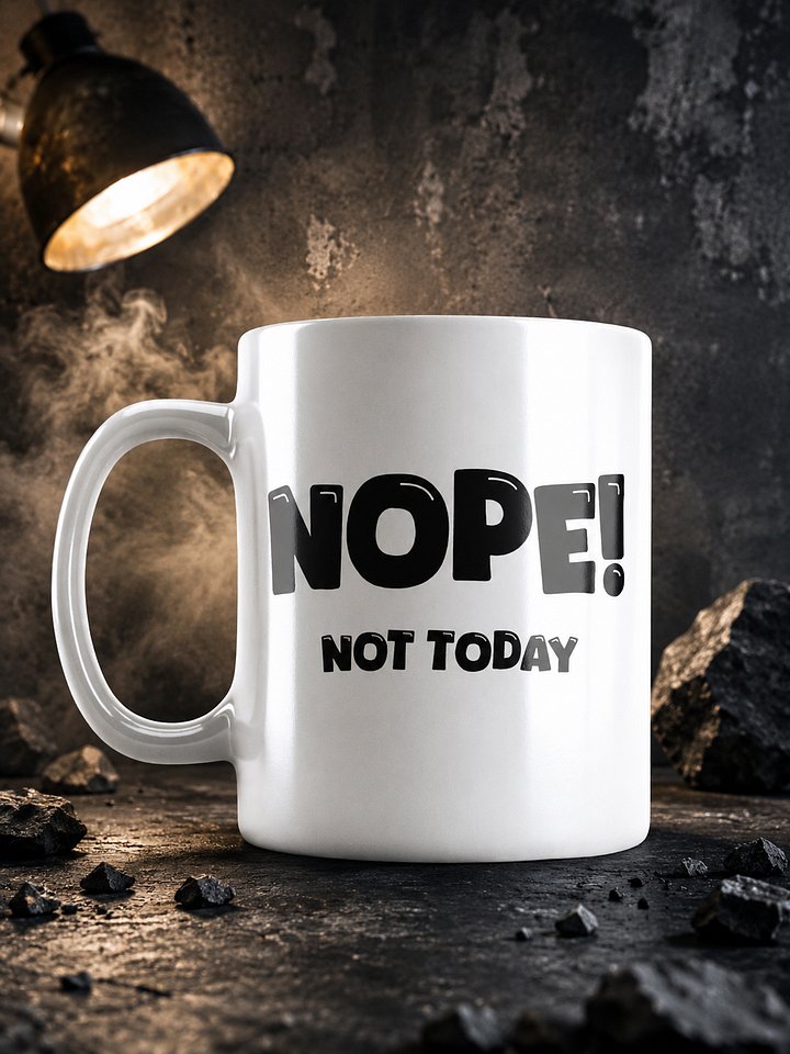 Nope! Not Today. Mug product image (1)