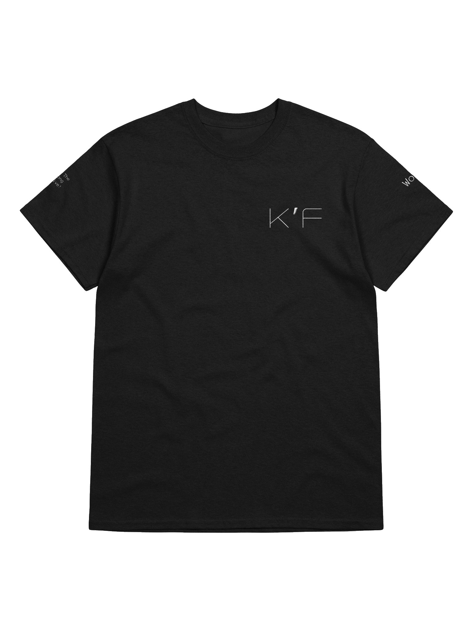 Monochrome Geometric Symmetry T-Shirt (Only The Strong Survive) product image (49)