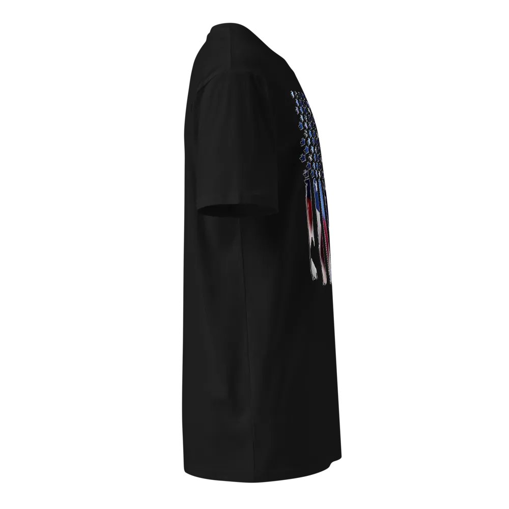 Patriotic Trucker Flag Tee product image (4)