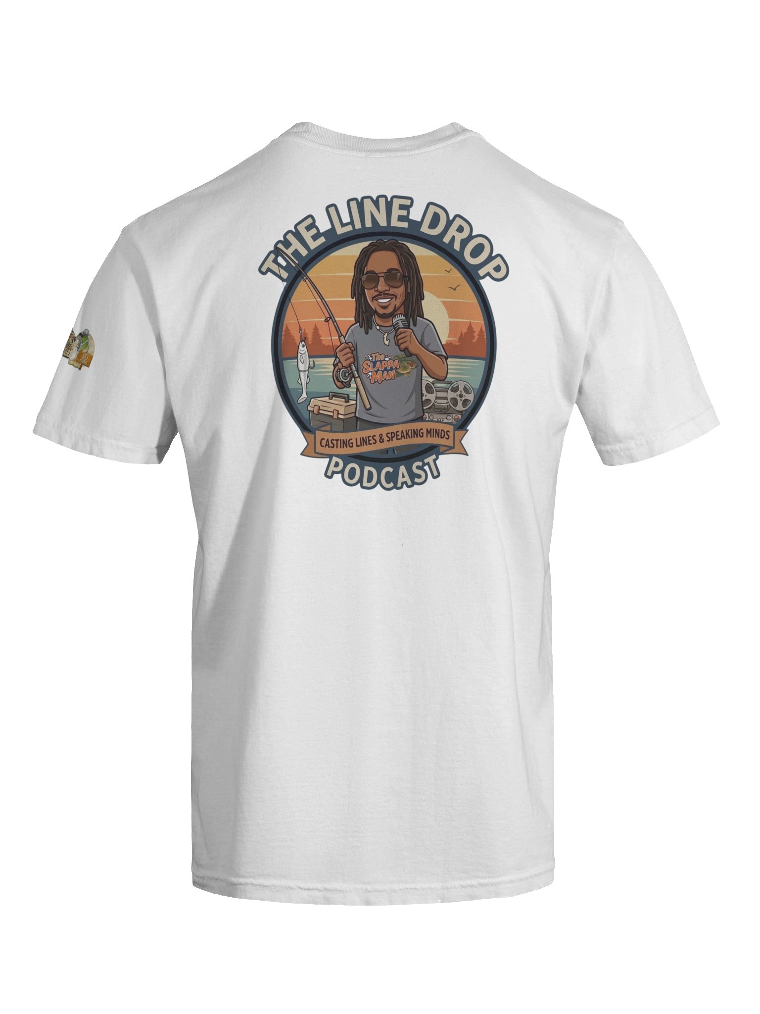 Cletus Clearlake/ Line Drop Podcast Logo Tee product image (7)