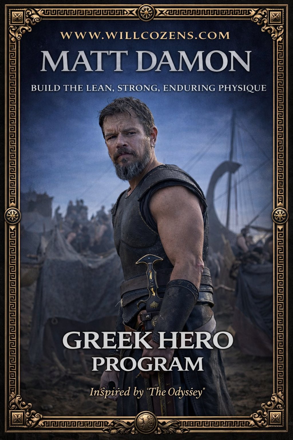 Matt Damon Greek Hero Program product image (1)