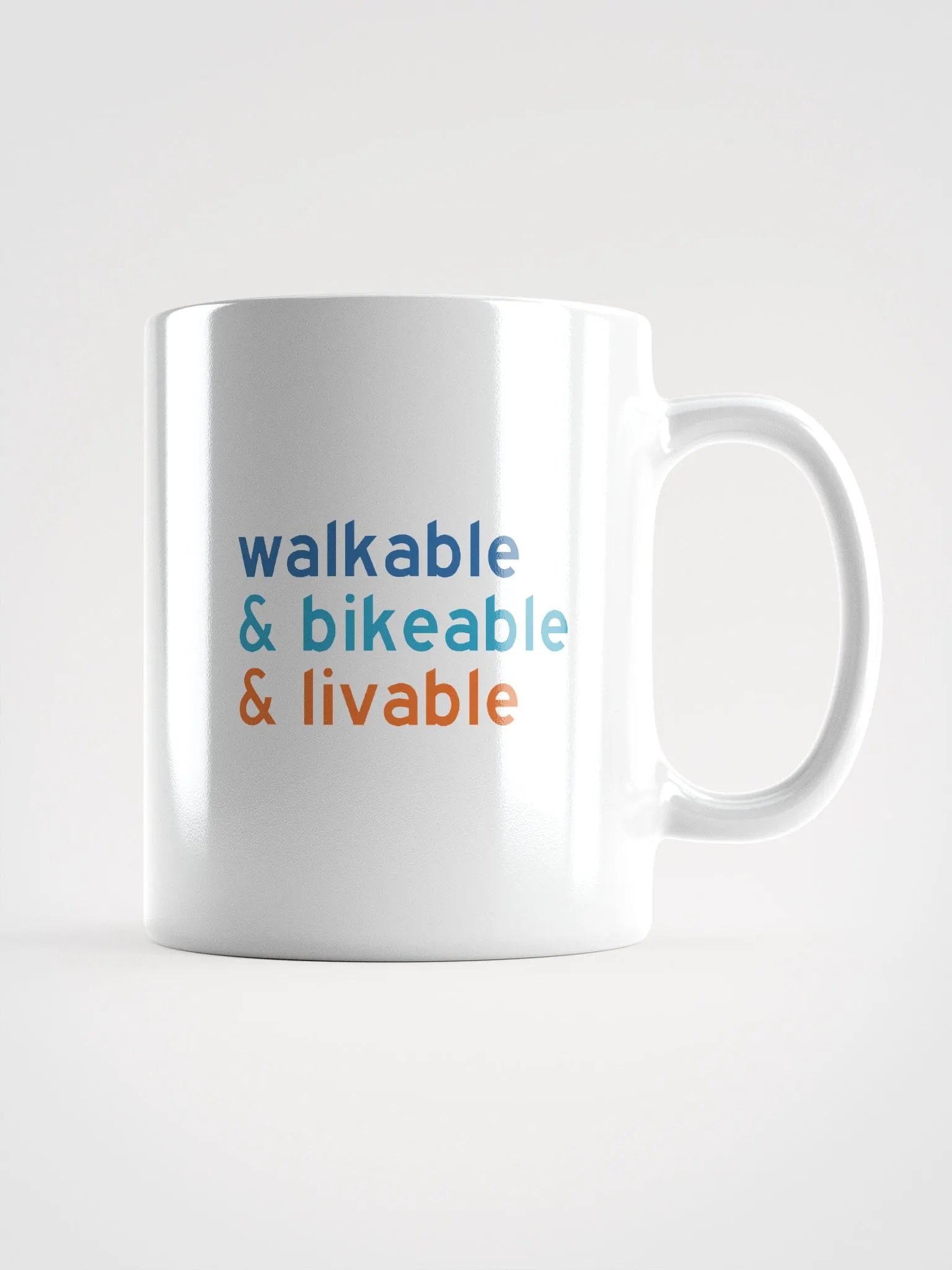 Walkable Bikeable Livable Mug product image (1)