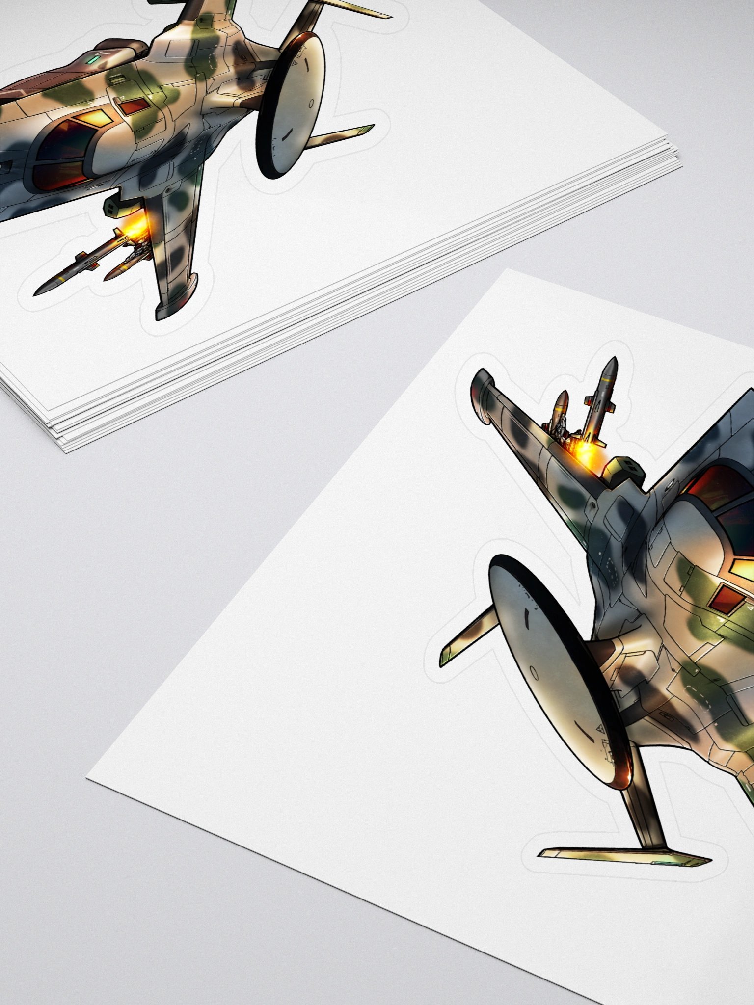 Medusa - Desert Camo (5.5 inch Sticker) product image (4)
