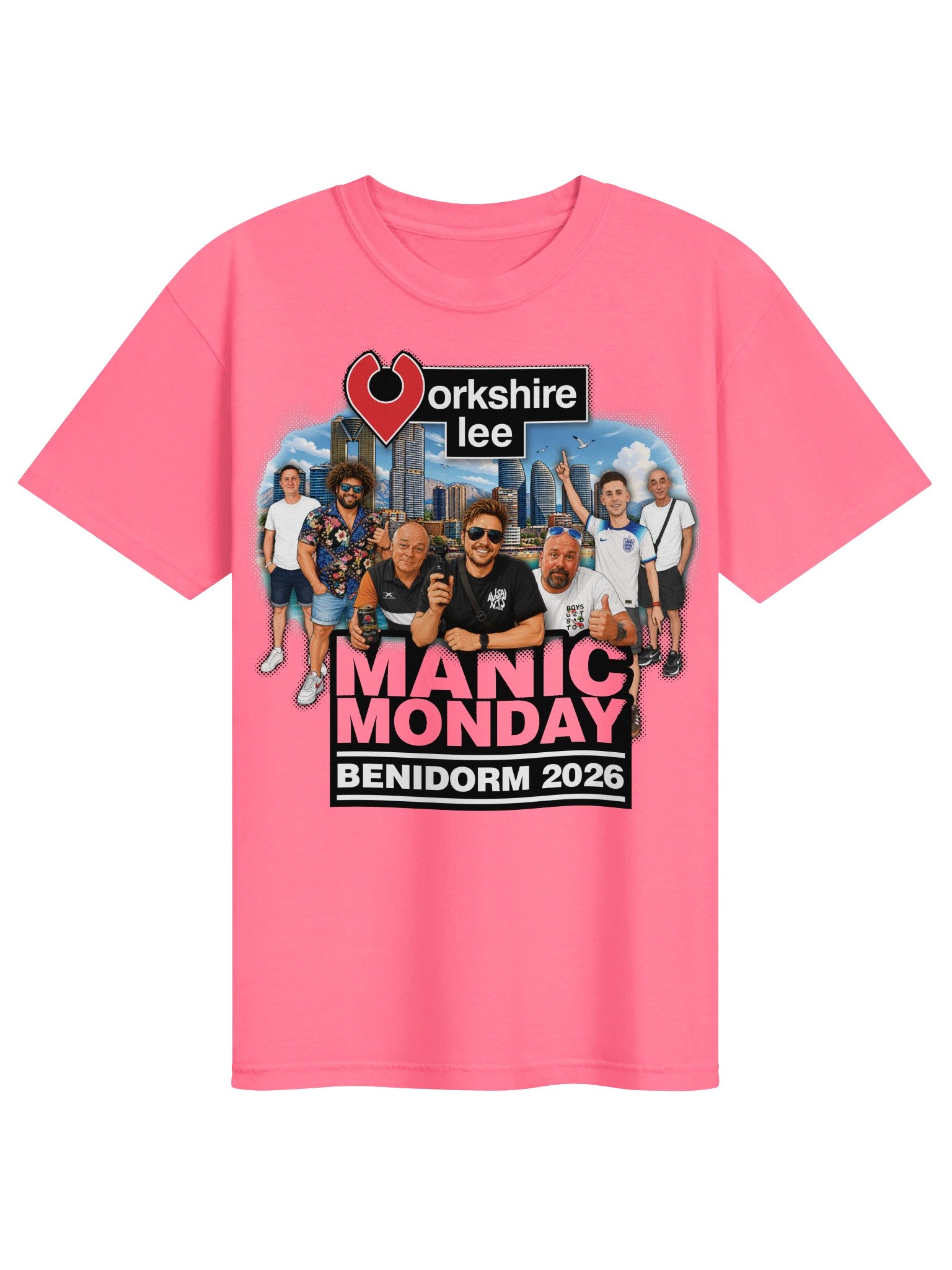 Manic Monday 2026 Comfort T-Shirt (The Lads version) DTFx print product image (1)