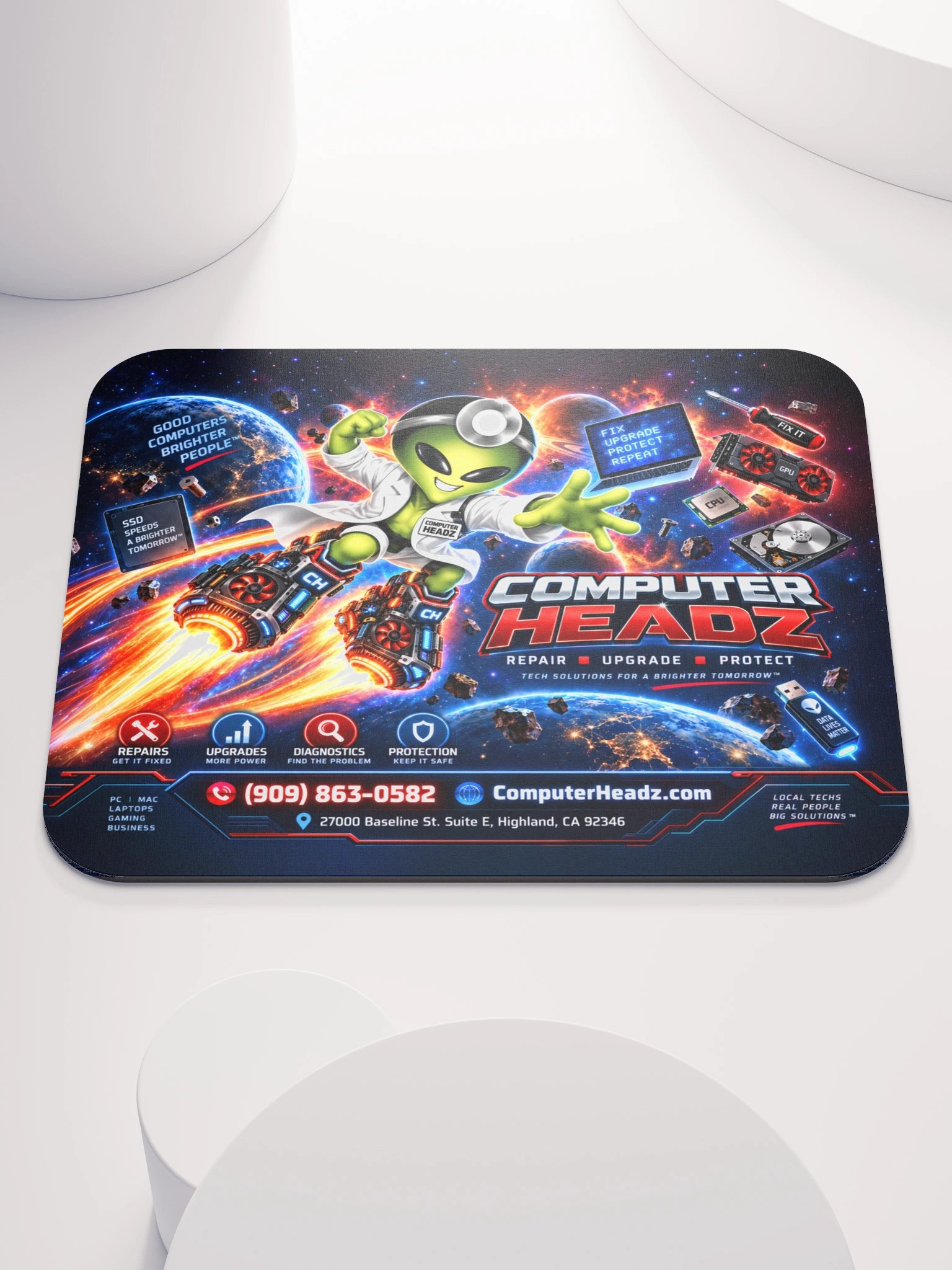 Computer Headz Afterburner Mousepad – Edition 04 product image (1)