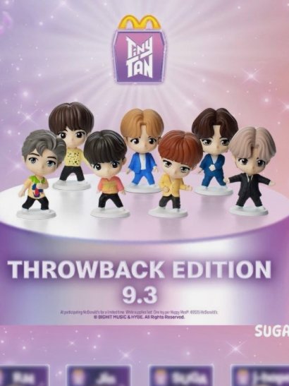 Throwback Tiny Tans #3 Yoongi product image (1)