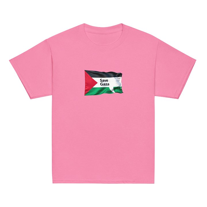 Save Gaza Flag image Youth Tee product image (2)
