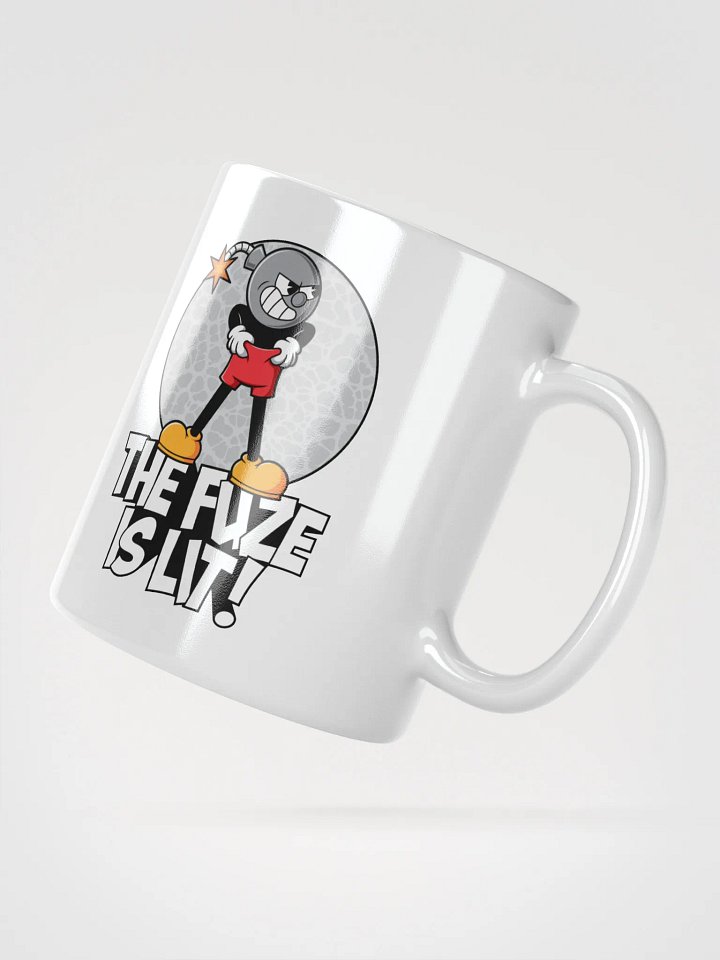 The Fuze is Lit – Activist Cartoon Coffee Mug product image (2)