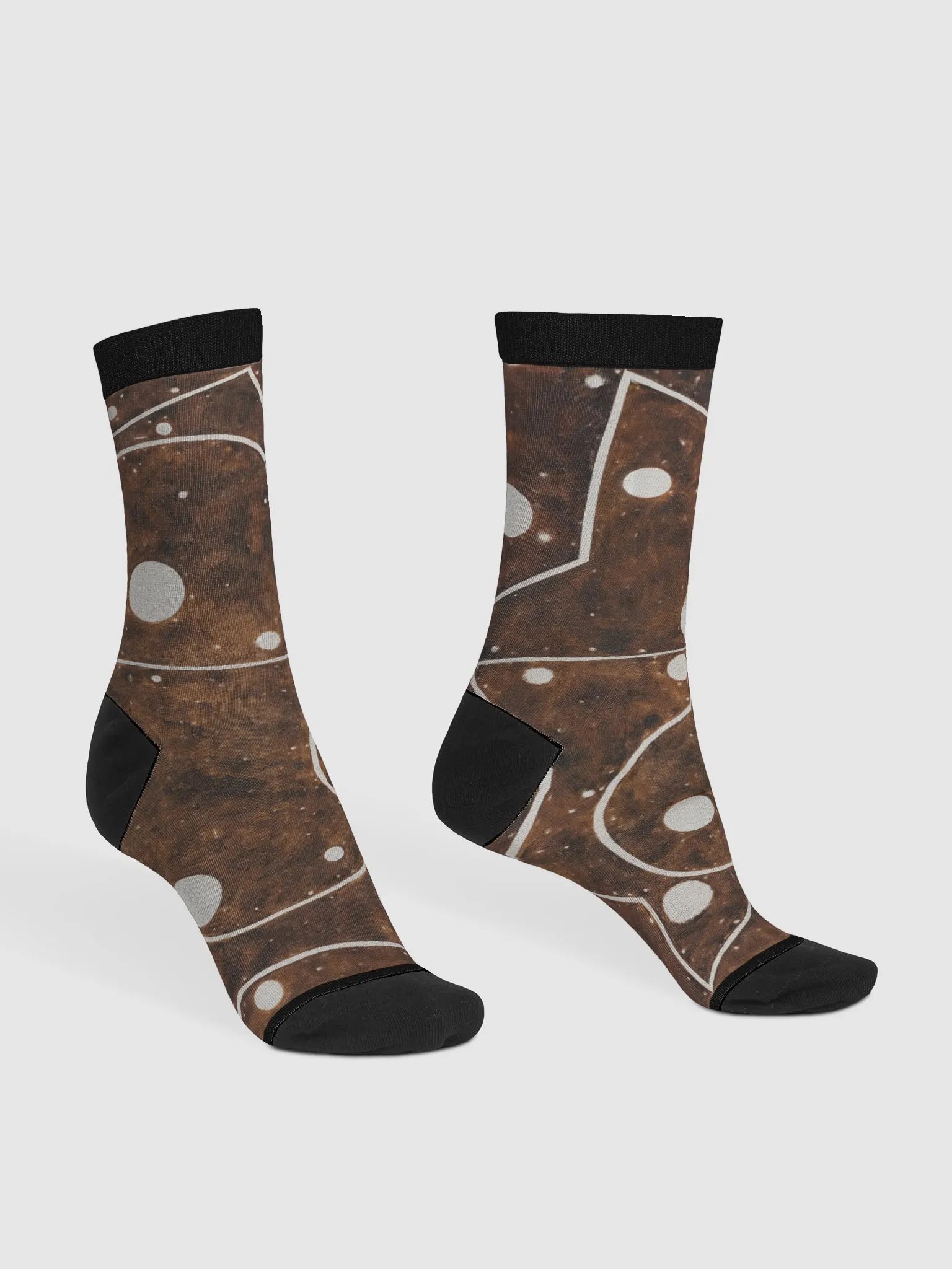 Possibility in Circles Crew Socks 2 product image (2)
