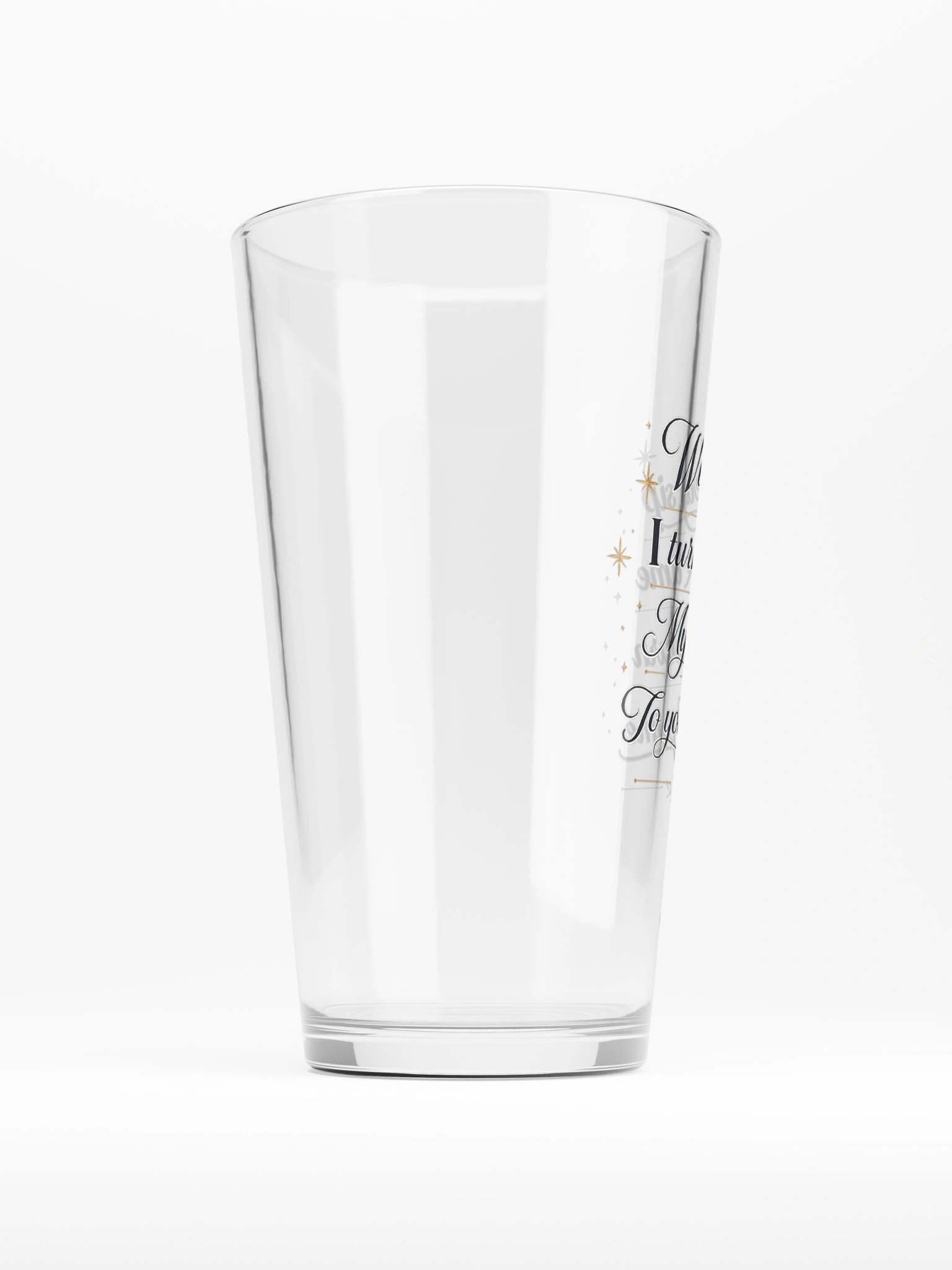 Fountain of Youth Spell Pint Glass product image (2)