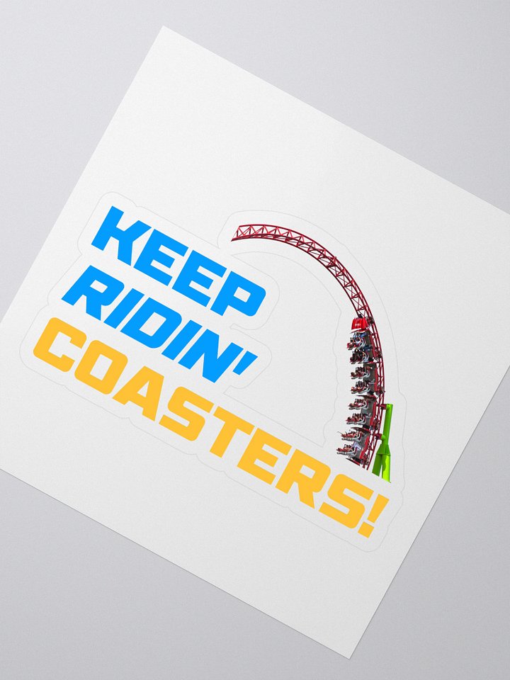 Keep Ridin' Coasters: Classic Sticker product image (2)