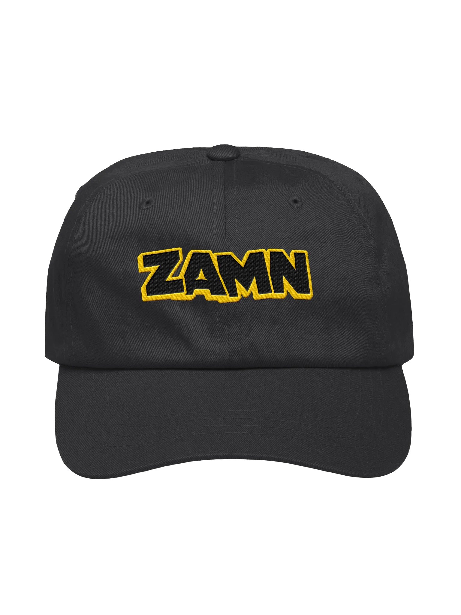 ZAMN Invisi-Logo Dad Hat: Black product image (6)