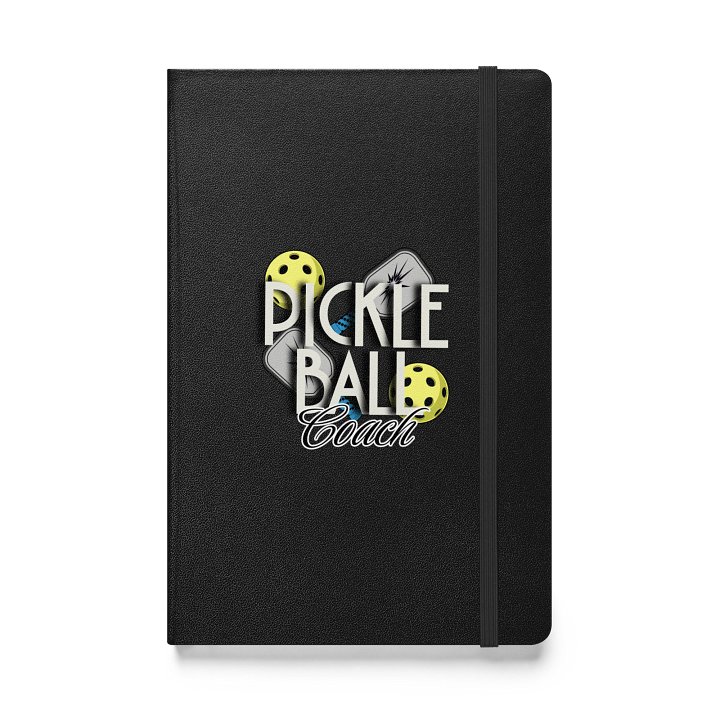 Pickleball Coach Reflective Hardcover Journal product image (1)