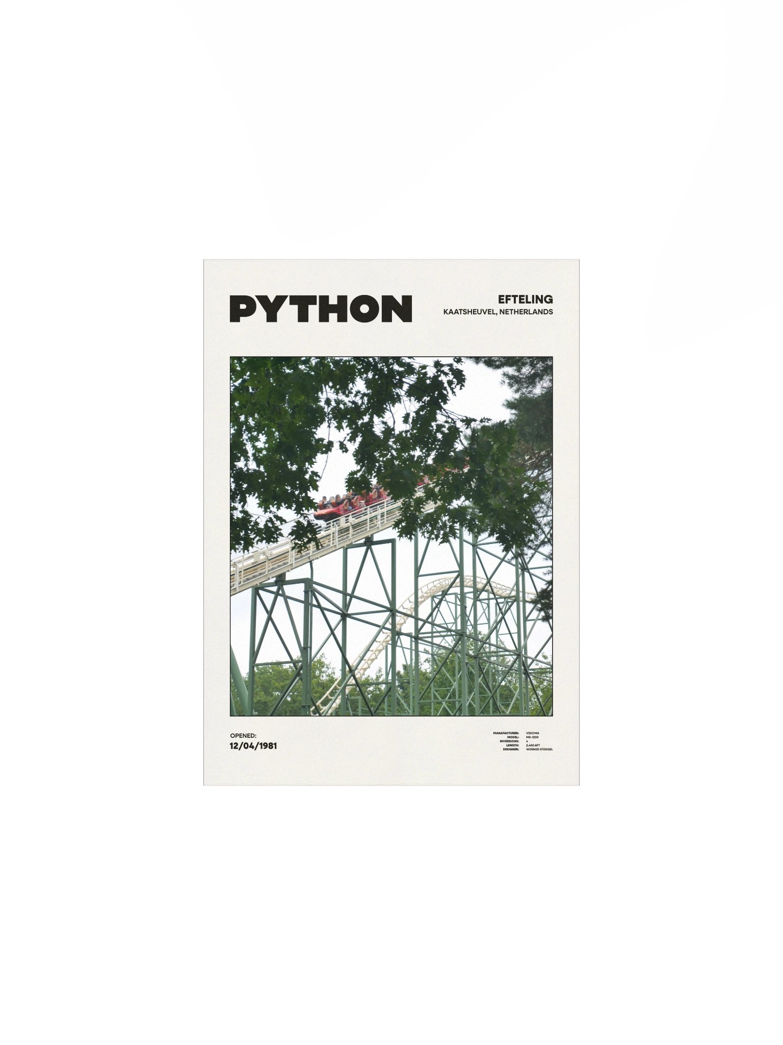 Python Premium Poster product image (1)