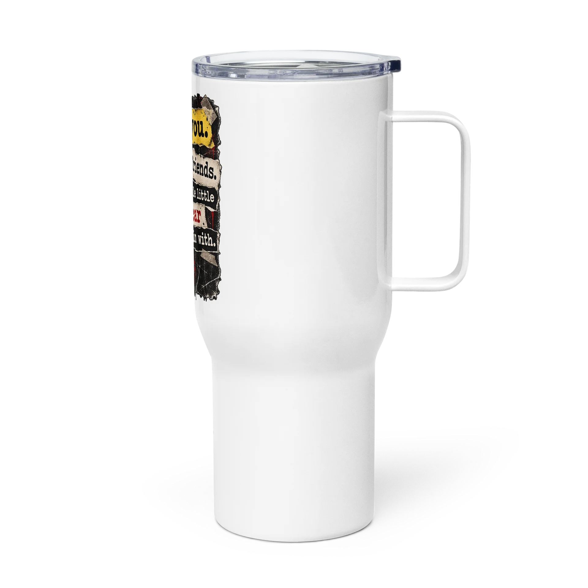 Unhinged CLOWN QUOTE Travel Mug product image (3)