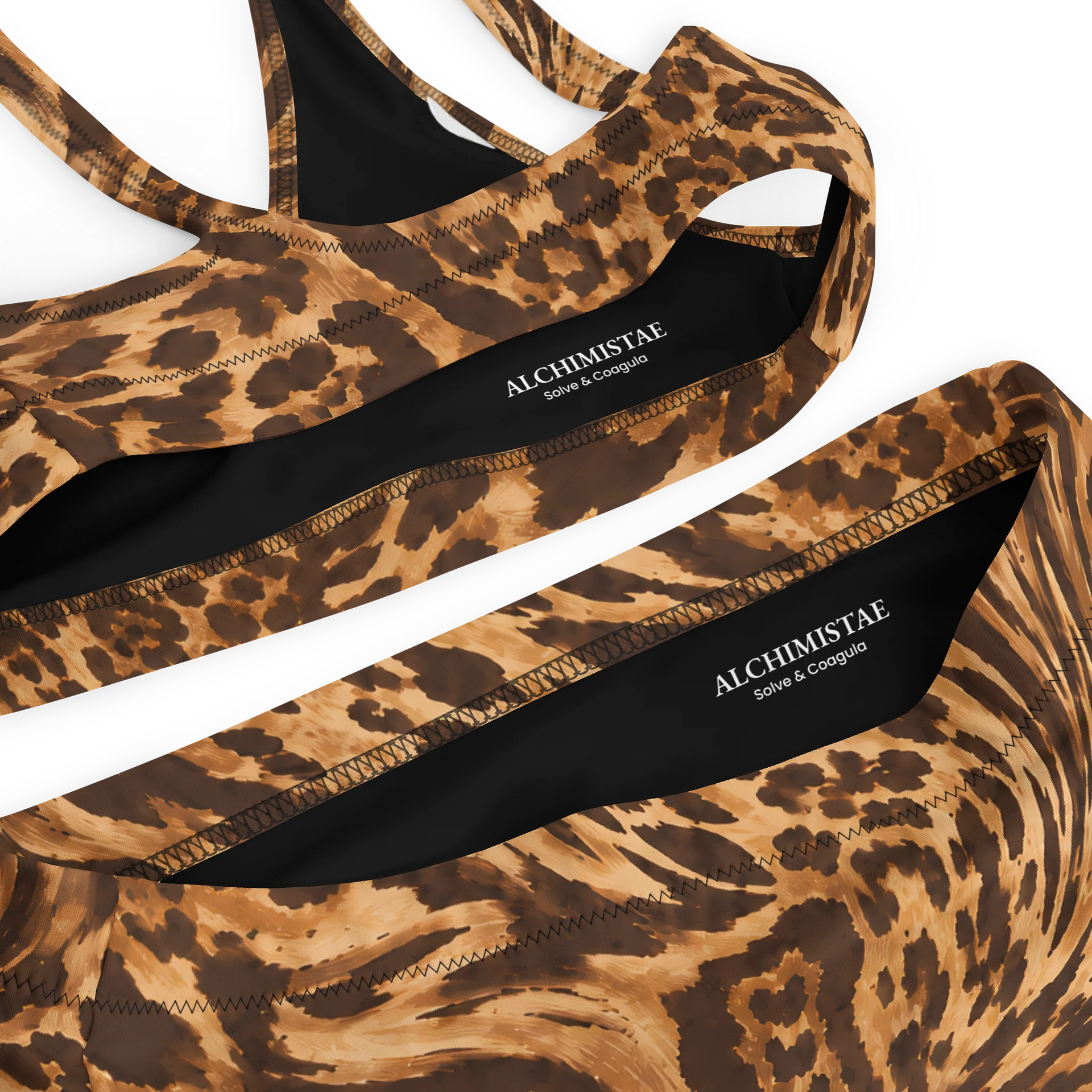 BIKINI FEMME TAILLE HAUTE IMPRIMÉ FÉLIN – ALCHIMISTAE product image (7)