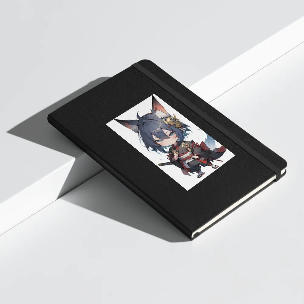 Chibi Fox Warrior Hardcover Notebook product image (9)