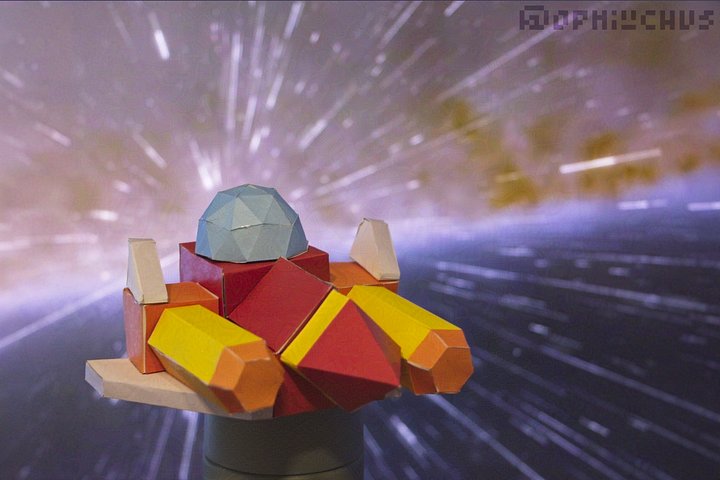 Gummi Ship Papercraft product image (1)
