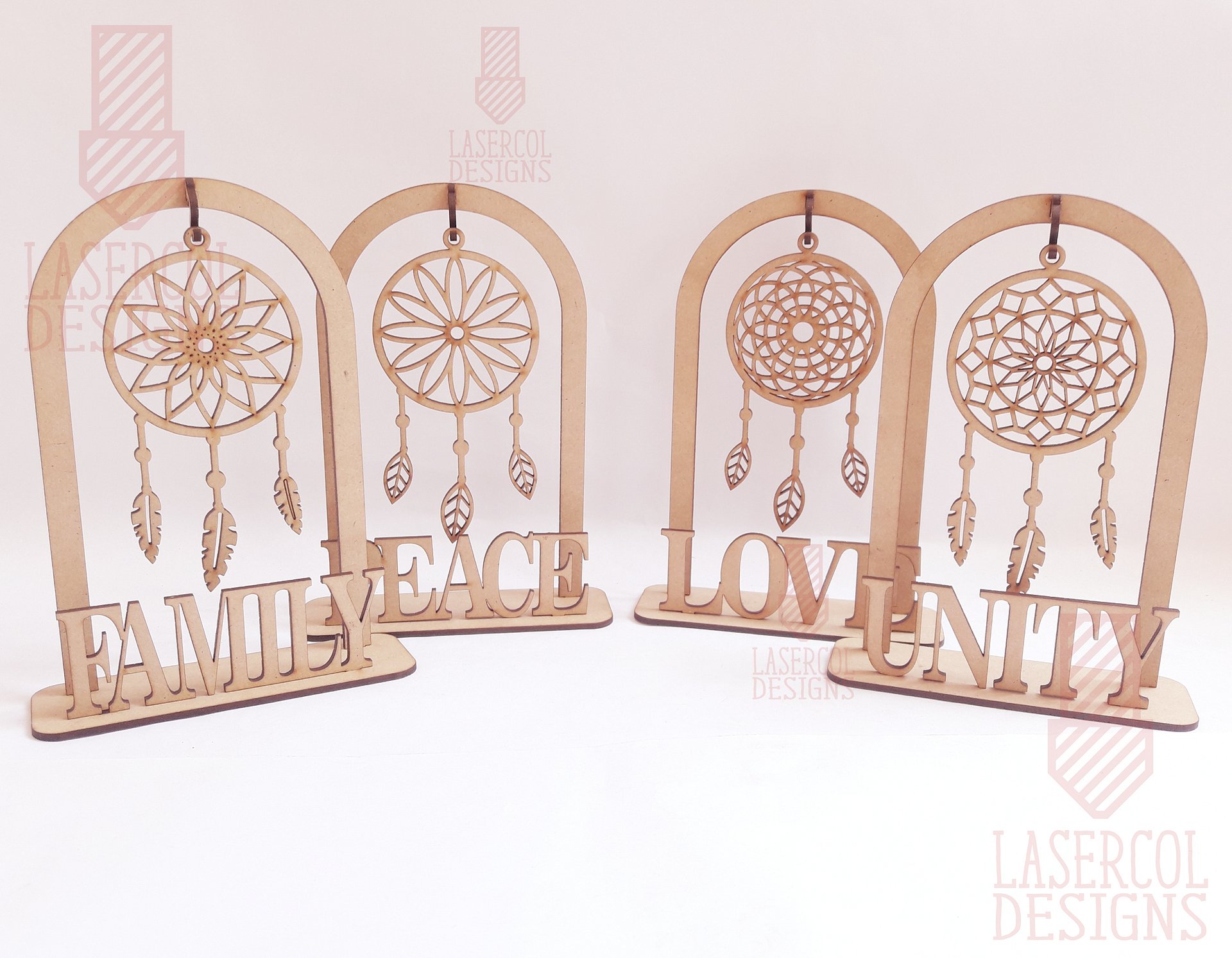 Dreamcatcher on stand - Laser Cut Files product image (9)