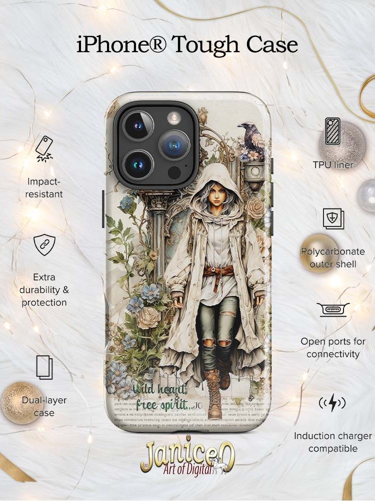Free Spirit Vintage iPhone® Tough Case product image (9)