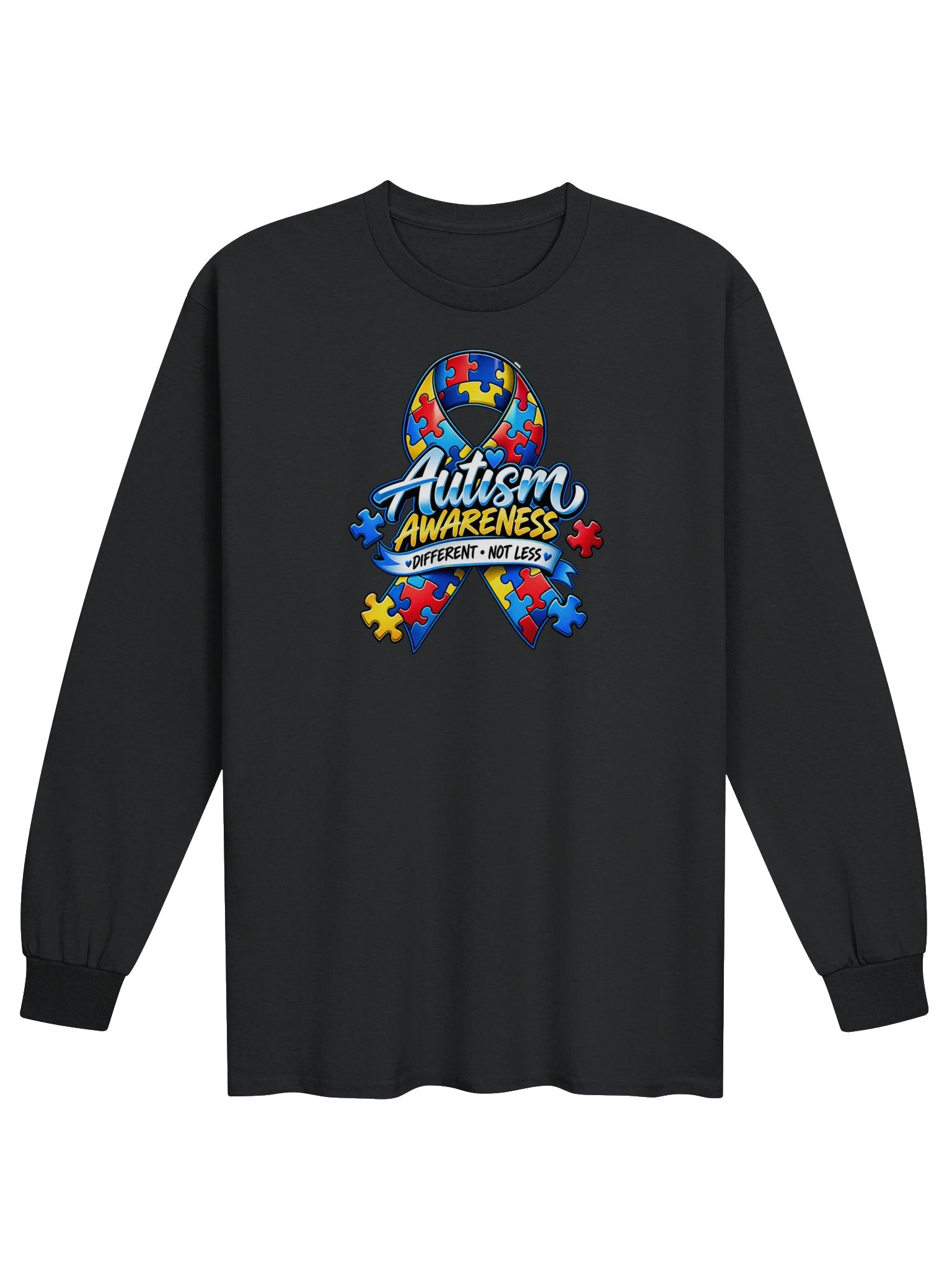 Blacktop Brand "Autism Awareness" Long-Sleeve Tee product image (1)