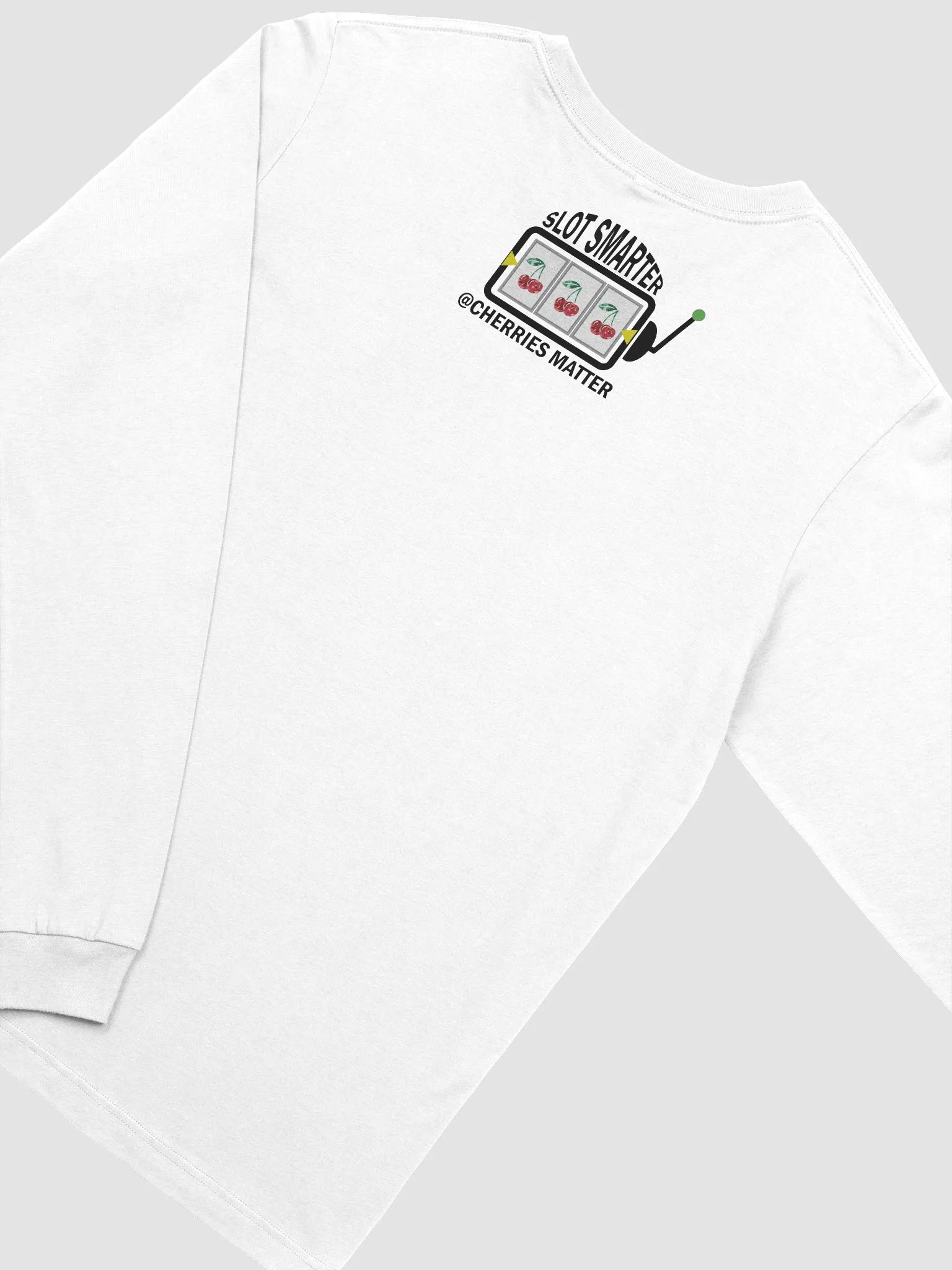 Slot Happy, Slot Smarter Cherries Matter Slots Long Sleeve Bella+Canvas Tee product image (22)