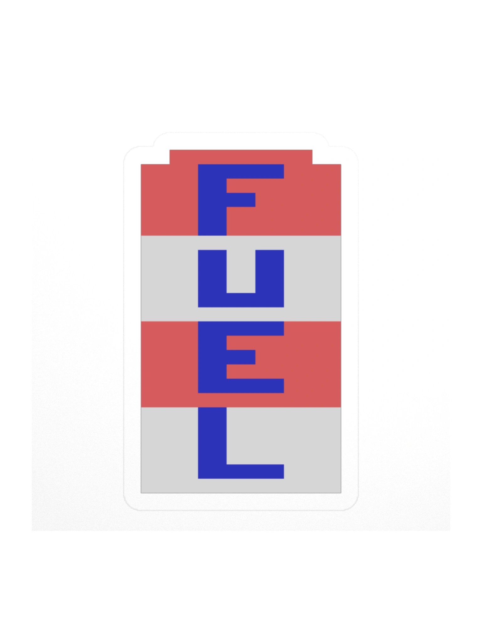 River Raid Fuel Sticker product image (1)