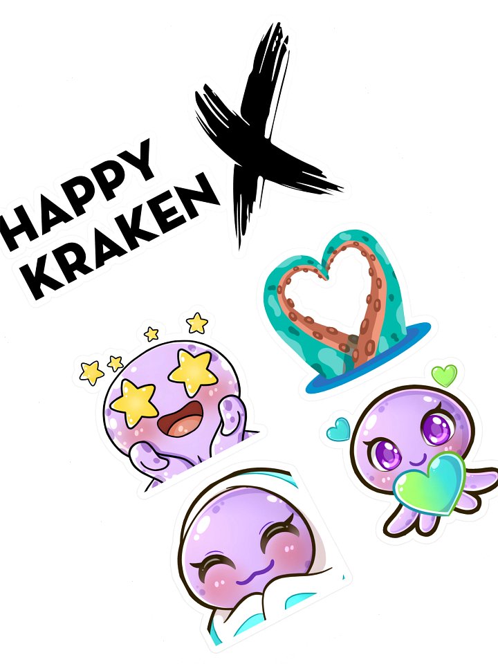 Kraken Sticker Sheet product image (2)