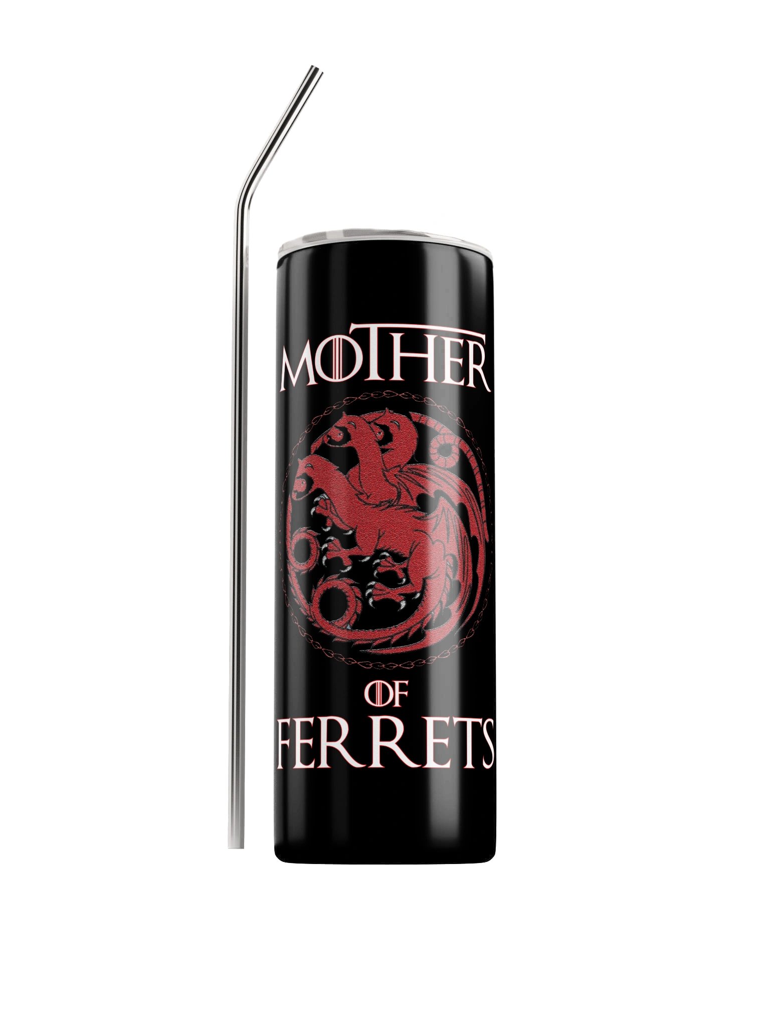 Farm n' Fancy Mother of Ferrets Tumbler | Funny Ferret Mom Gift product image (1)