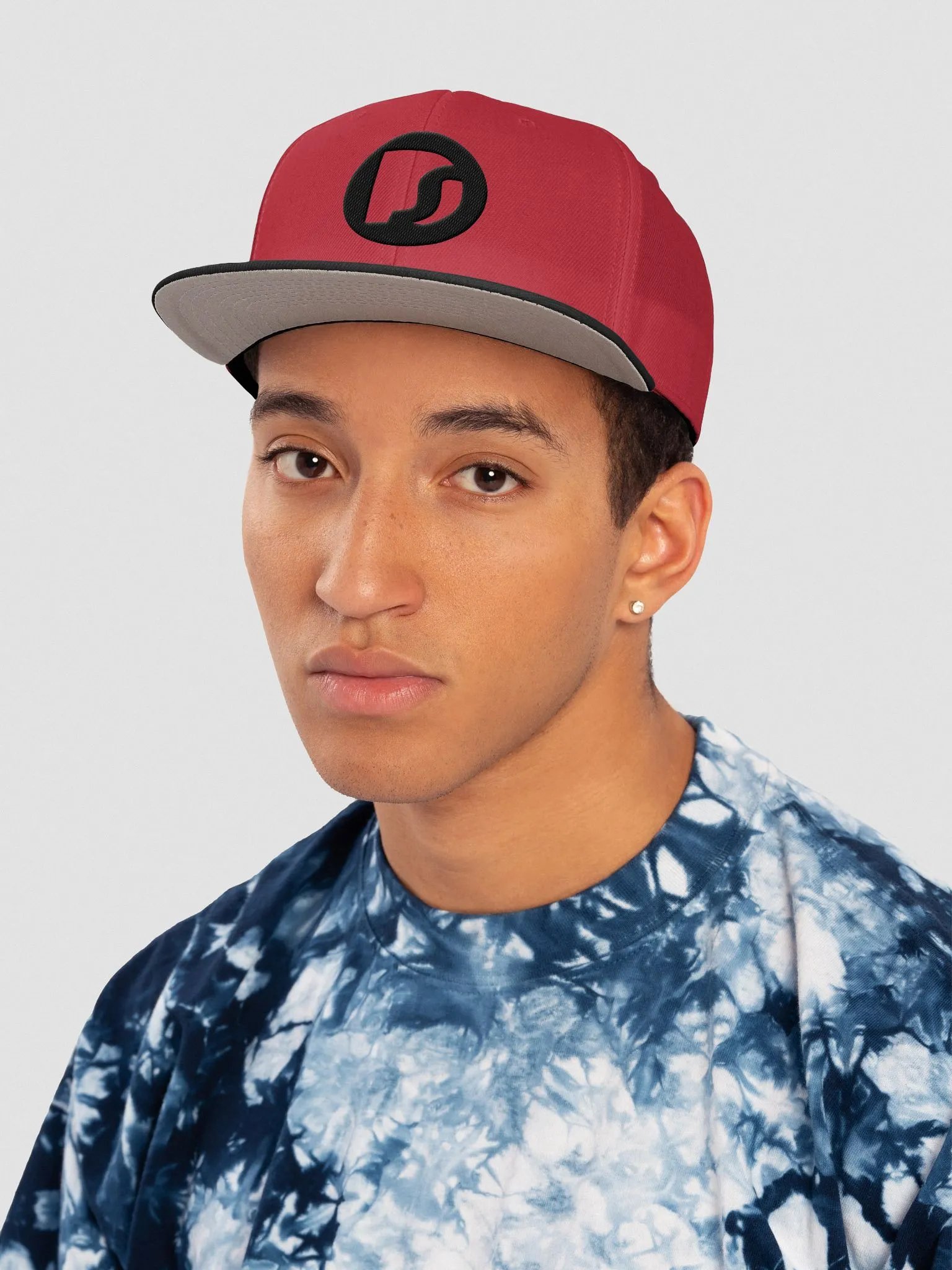 Dedicated Snapback Black/Red Two Color product image (6)