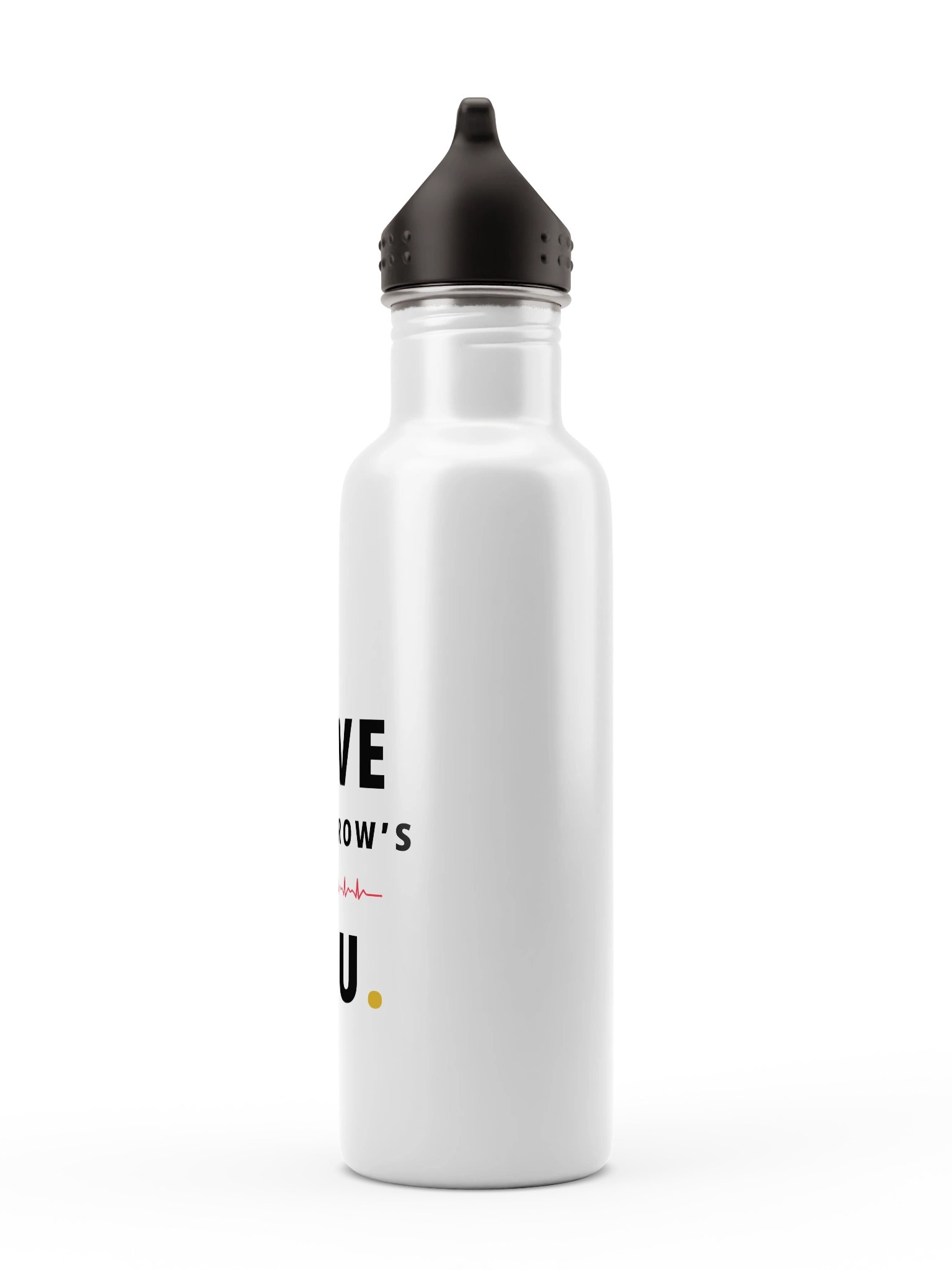 Love Tomorrow's You — Water Bottle (White) product image (2)