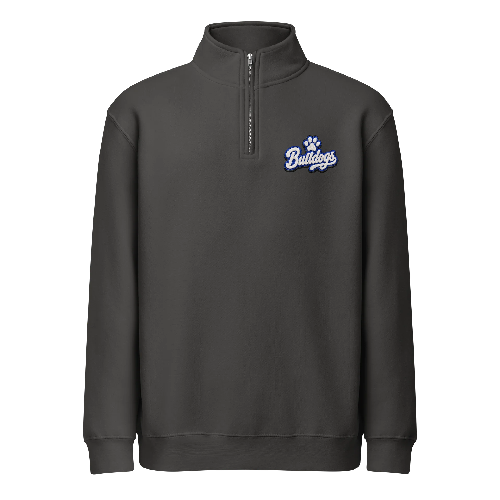 Bulldogs faux appliqué quarter zip product image (1)