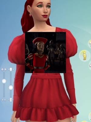 Be honest... Does this fit give Lord Farquaad or am I just being mean? 😭👇 #thesims #charactercreation #legacychallenge #sims4