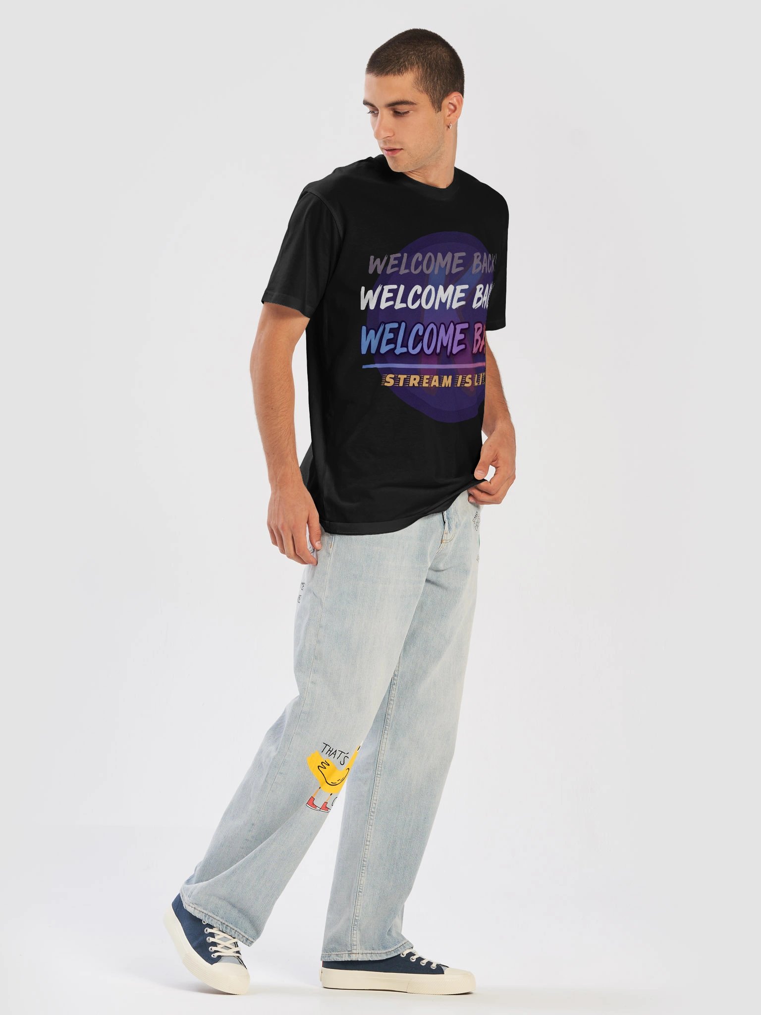 "WELCOME BACK!" Graphic Tee product image (5)