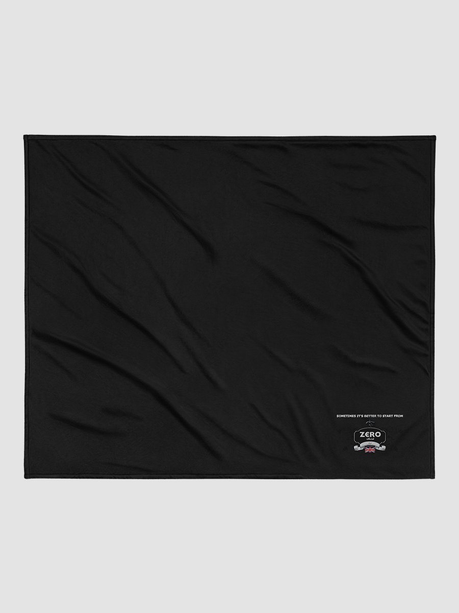 ZERO official - Port Authority Embroidered Premium Sherpa Blanket product image (3)