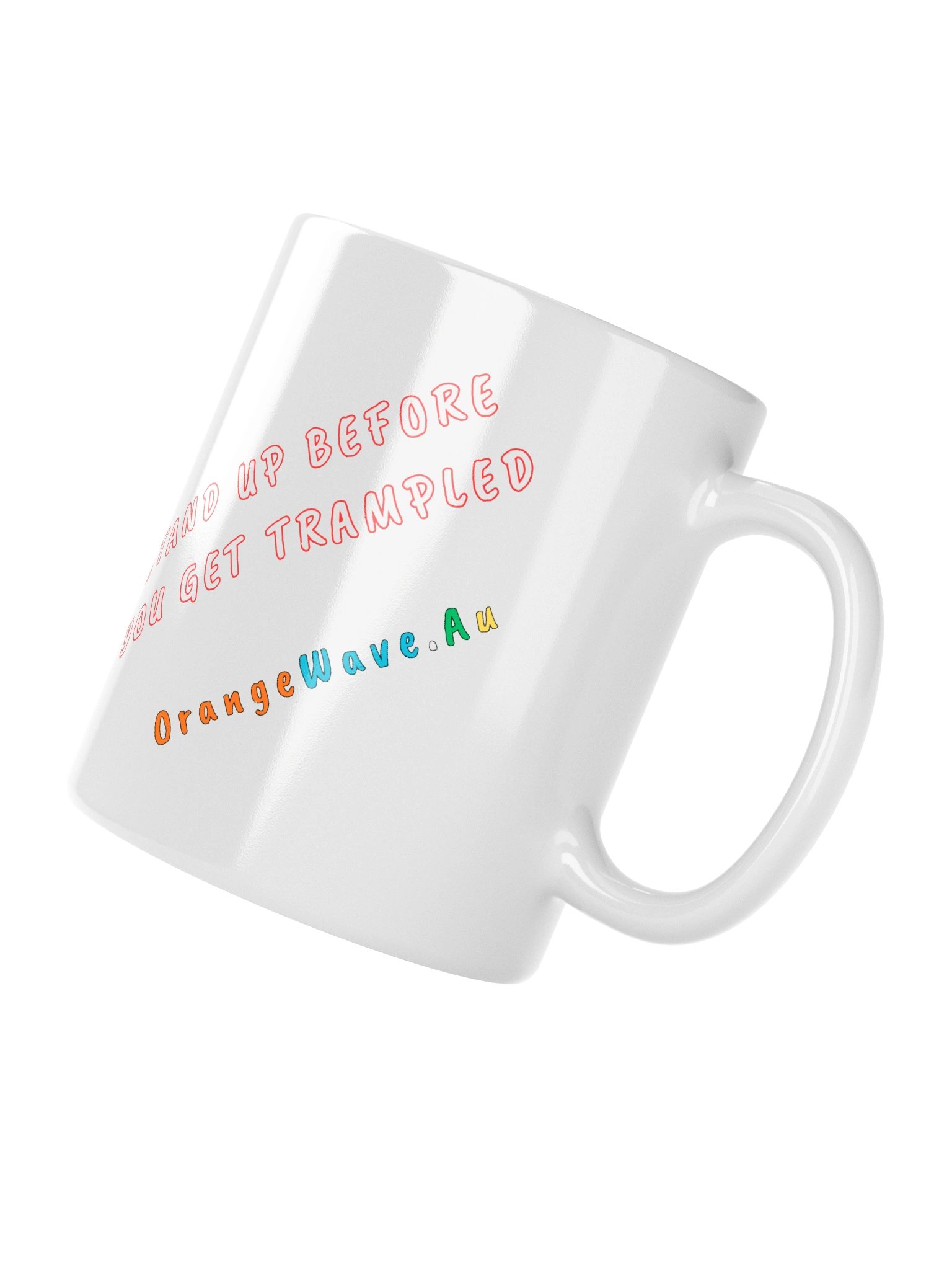 Silent Protest - Support the People Mug product image (7)