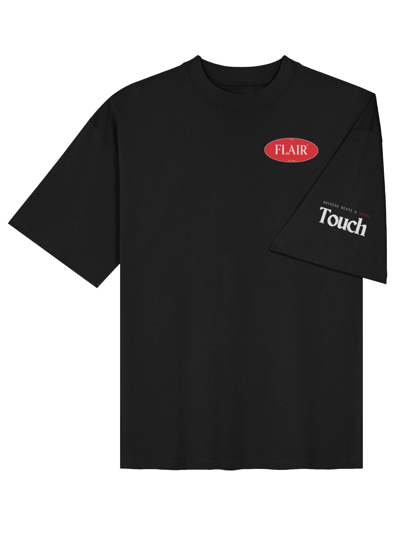 Oversized Mens Tee - Flair - Media Team product image (4)