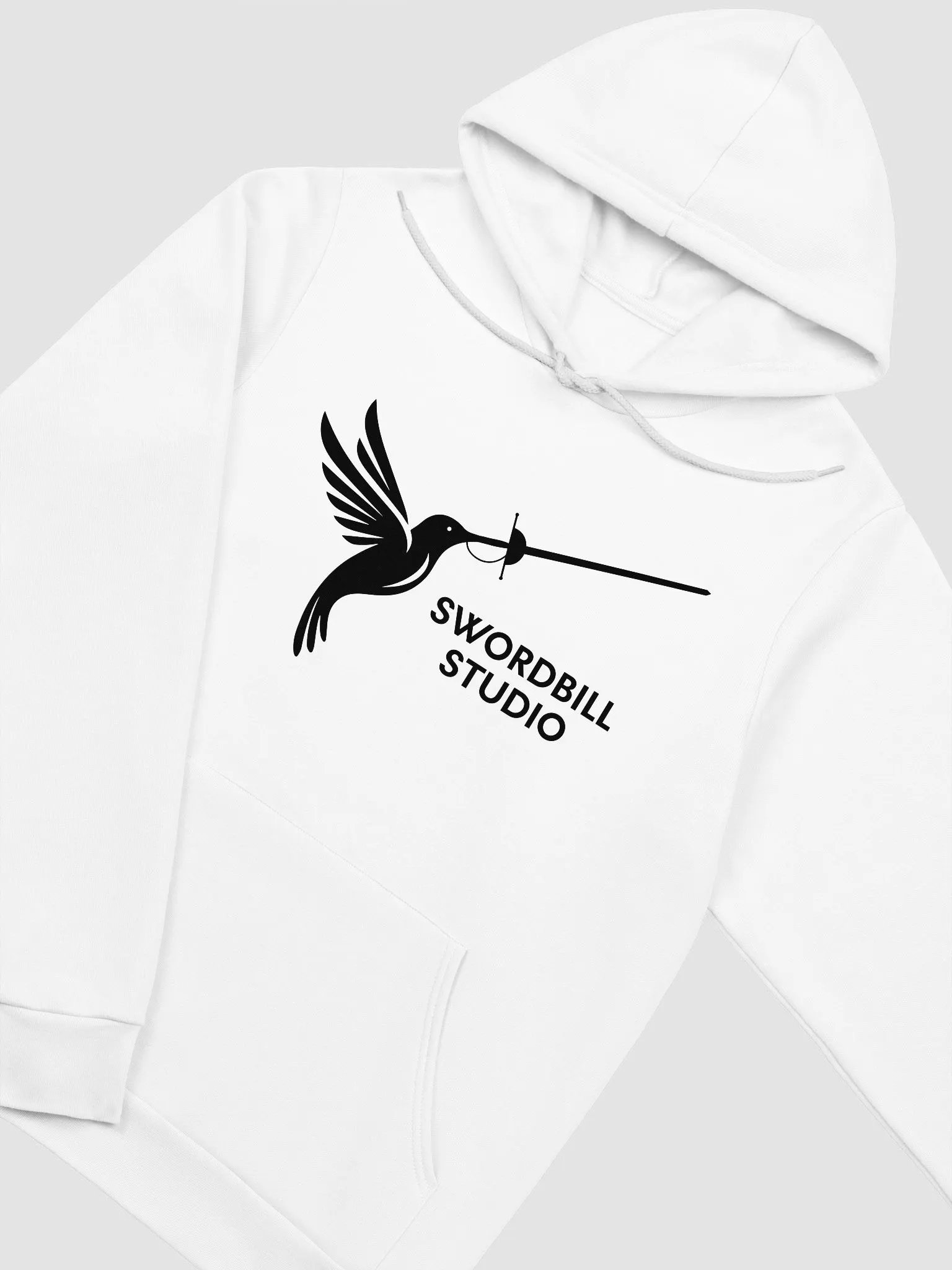 Swordbill White Hoodie product image (3)