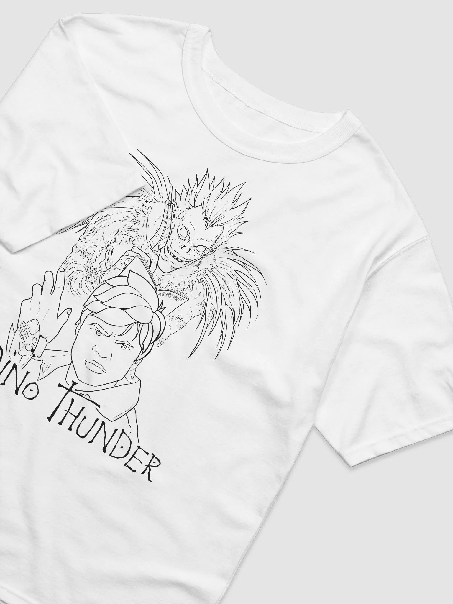 Exclusive Limited Edition PRDT White x Death Note x Champion© Collab Designed by @JakeBrownTattoos product image (4)