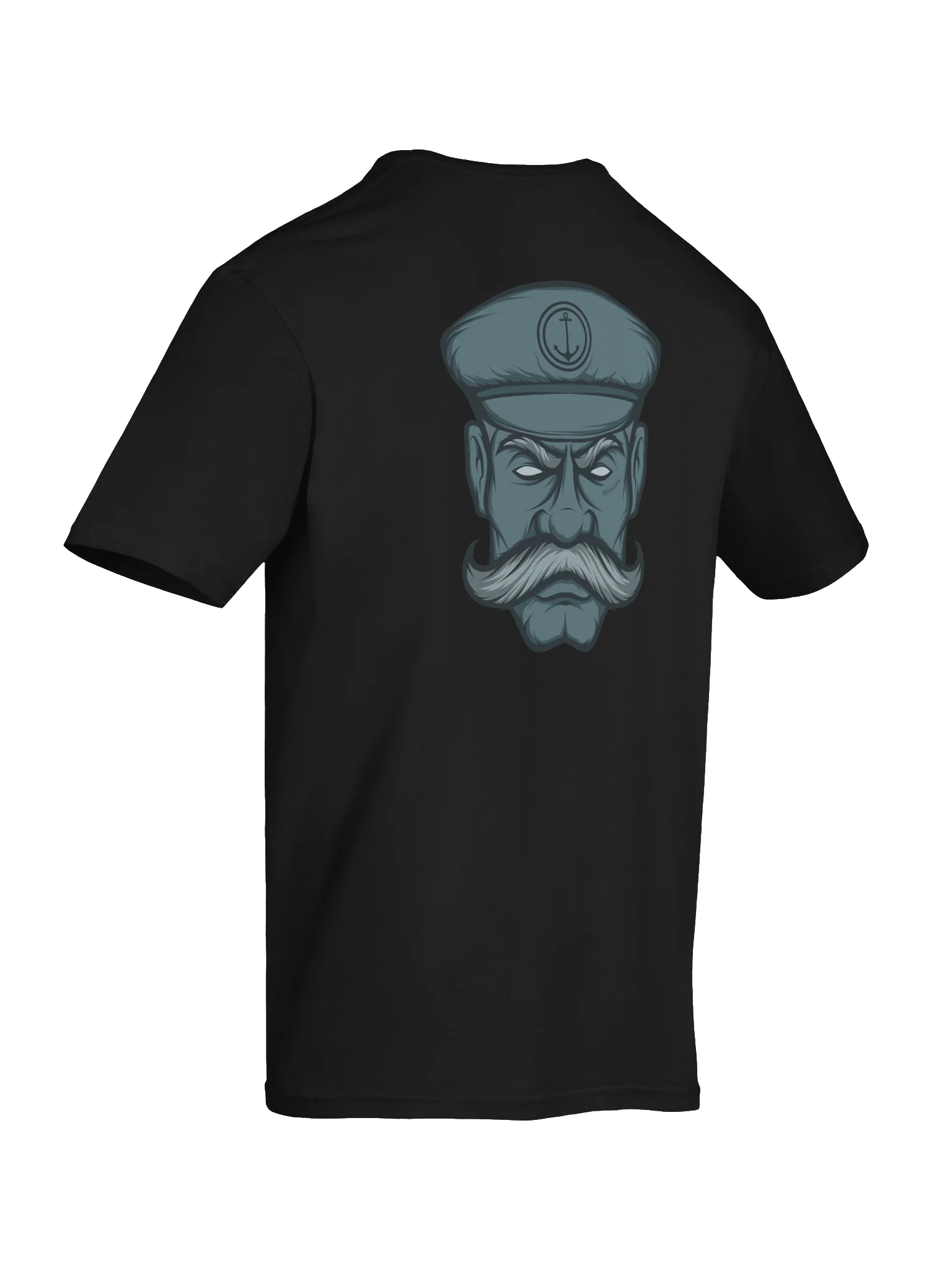 RYL BLD CAPTAIN T SHIRT (WHITE LOGO) product image (12)