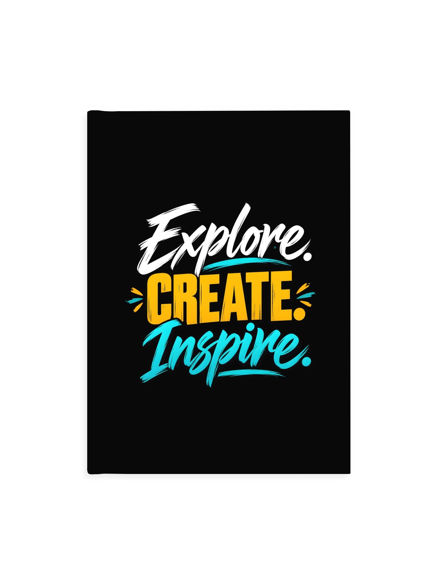 Explore Create Inspire Hardcover Journal - Plain Paper product image (1)