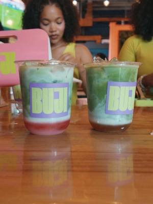 How long would you wait for matcha?  I waited 2 and a half hours for just to try some matcha from @BUJI Matcha. There was only 2 flavors left by the time I got up to the front, but trust and believe I got both and they were very good.  The vanilla bean matcha tasted just like vanilla bean ice cream after it was stirred, and that was with the regular sweetness. If you are a super sweet drink person, you can ask for more extra sweetness.  I also tried the raspberry white chocolate matcha. After stirring all the layers in, the drink was perfectly balanced and sweetened.  Did you go to the Buji pop up? If so, did you like and what flavors did you get?  #coffee #cltcoffeecommunity #charlottecoffee #cltcoffee #charlotteecoffeeshops 
