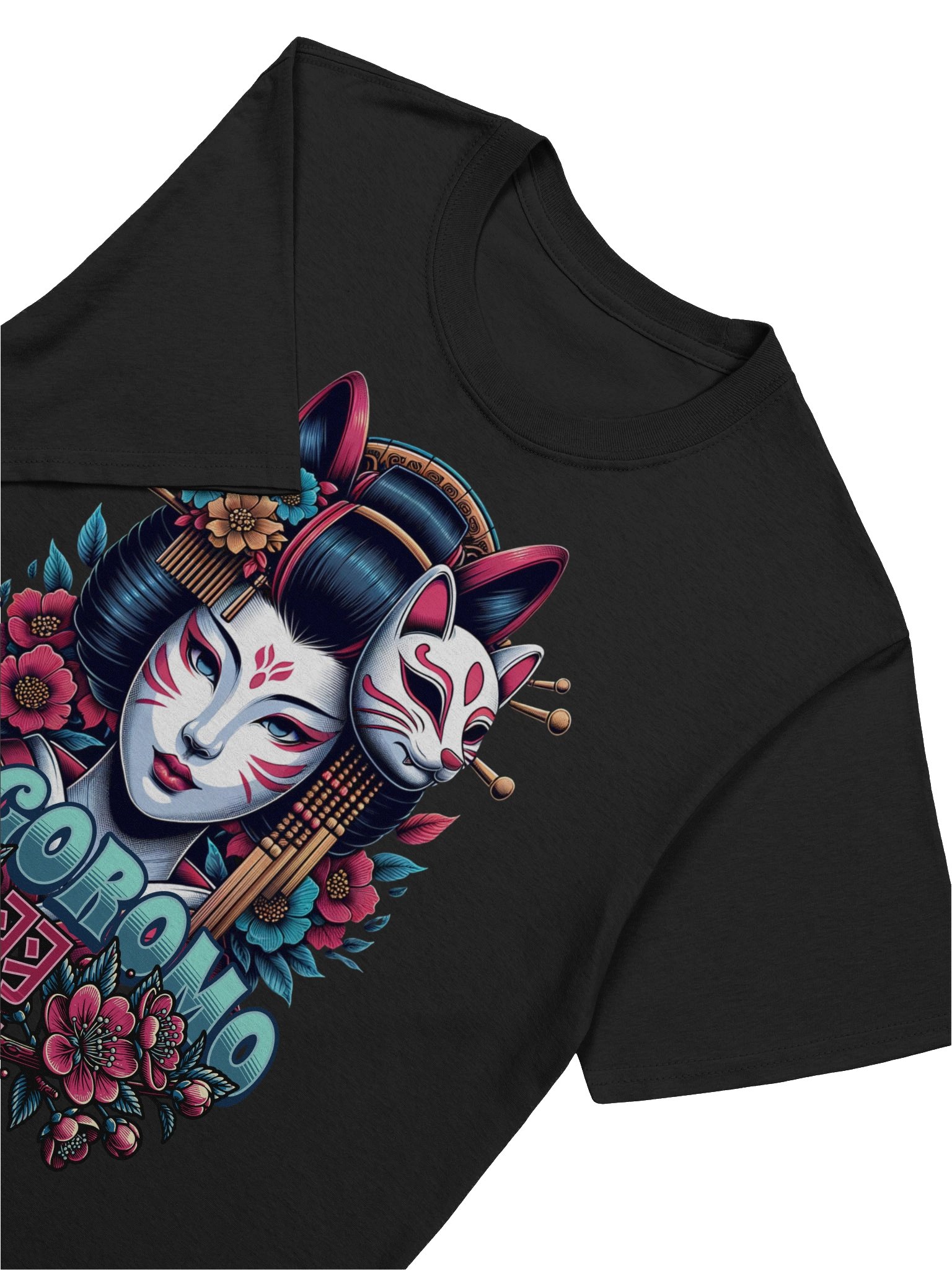 Hagoromo Fox Geisha T-Shirt - Gildan Softstyle product image (5)