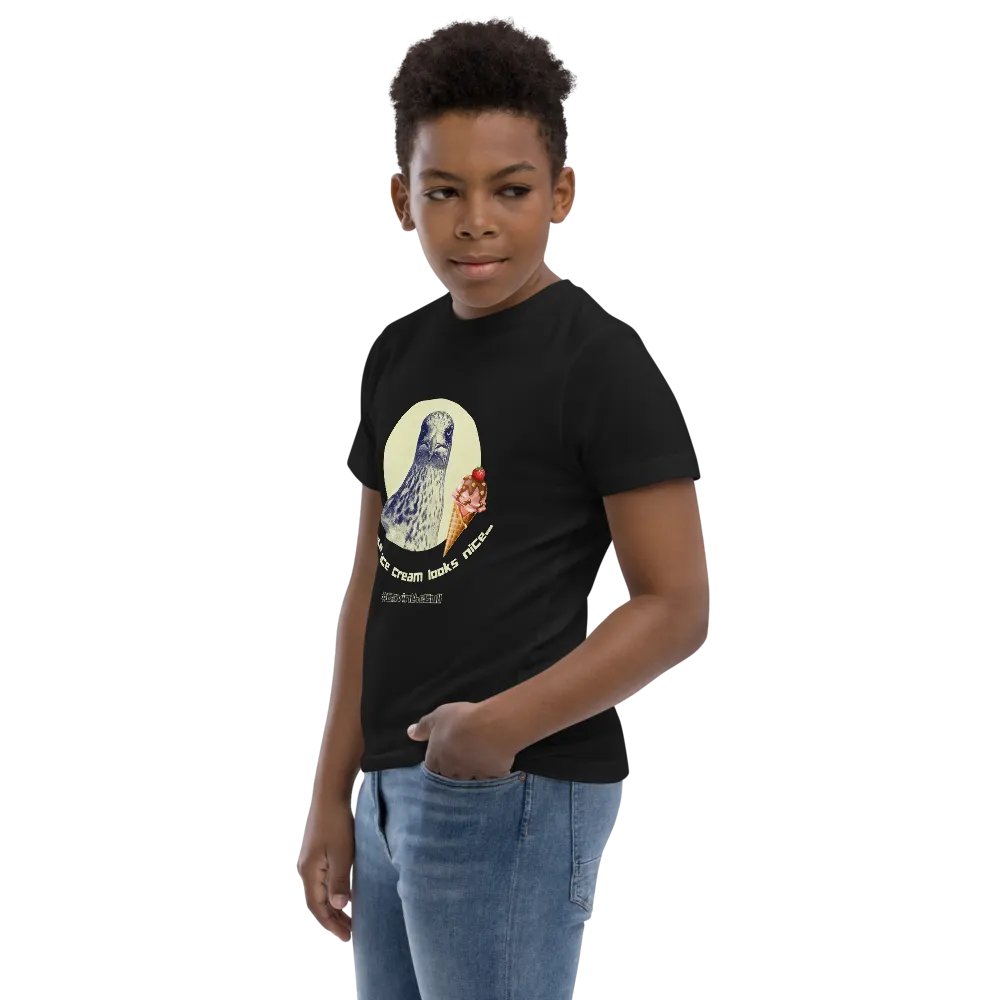 Gavin the Gull - Your ice cream looks nice... Youth T-shirt product image (4)