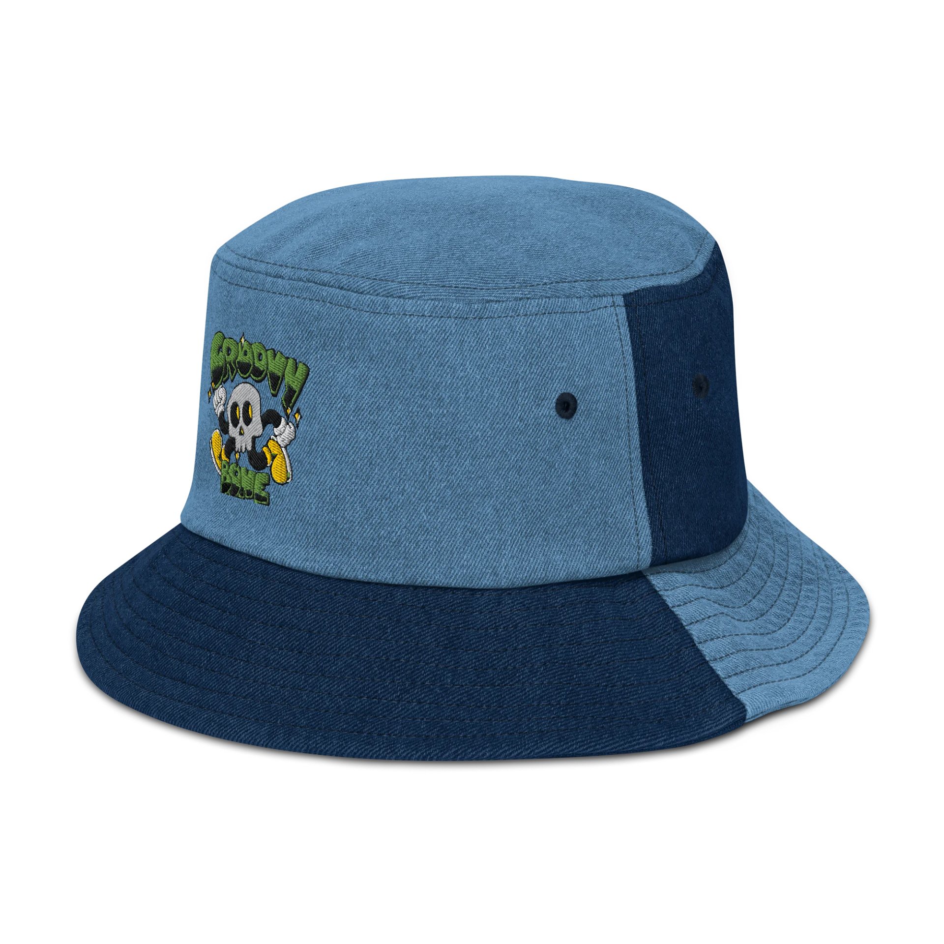 Groovy Bone Classic Character Denim Bucket Hat product image (4)