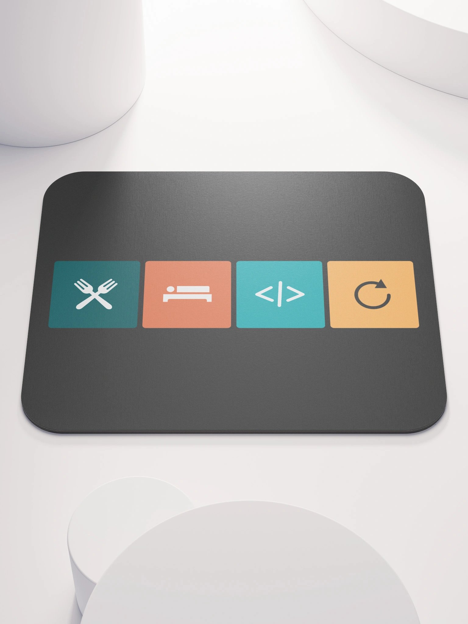 Emoji Code - Mouse Mat product image (2)