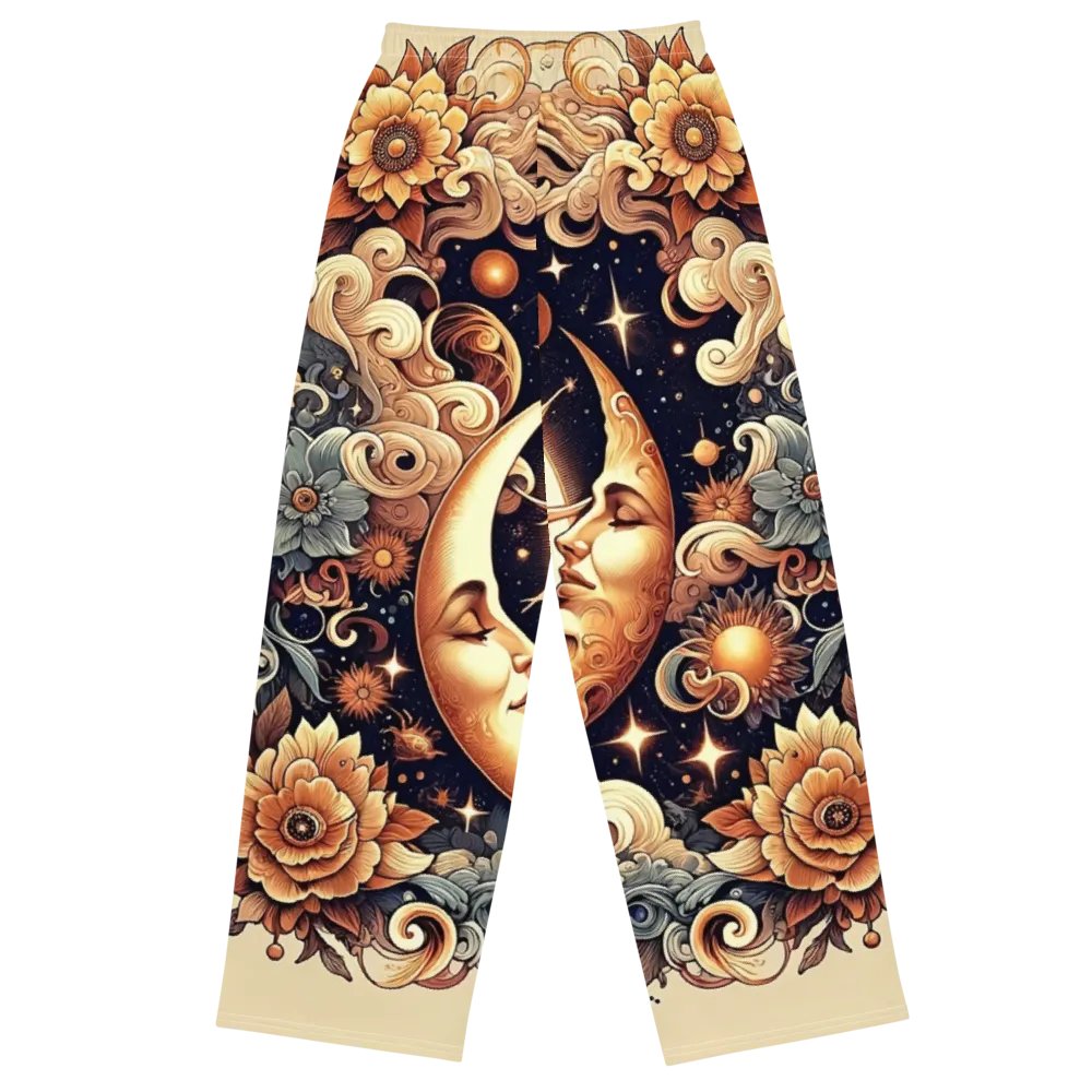 All-Over Print Unisex Wide-Leg Pants product image (1)