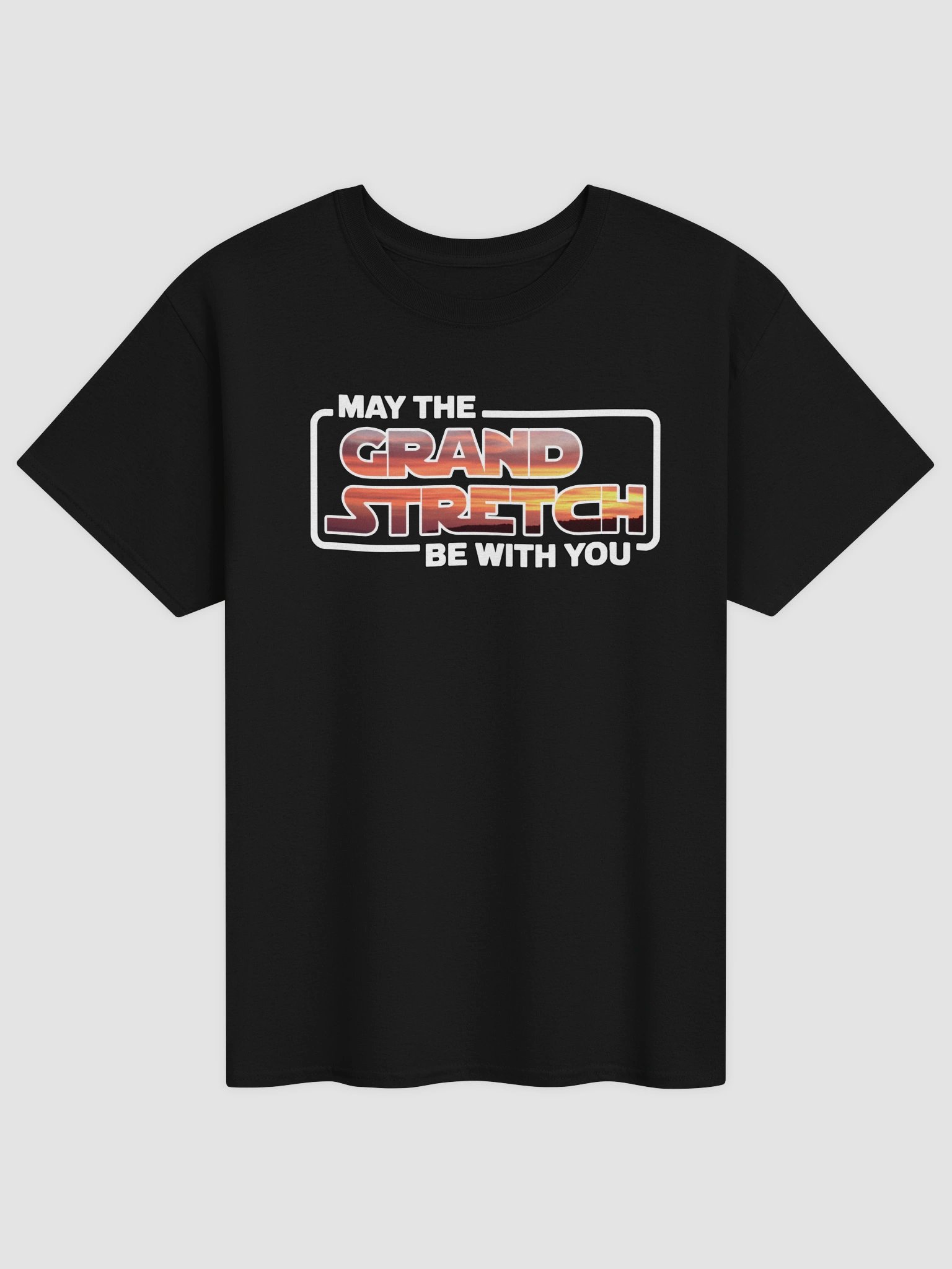 May The Grand Stretch Be With You | Irish Idiom Star Wars Crossover BasicT-shirt product image (1)