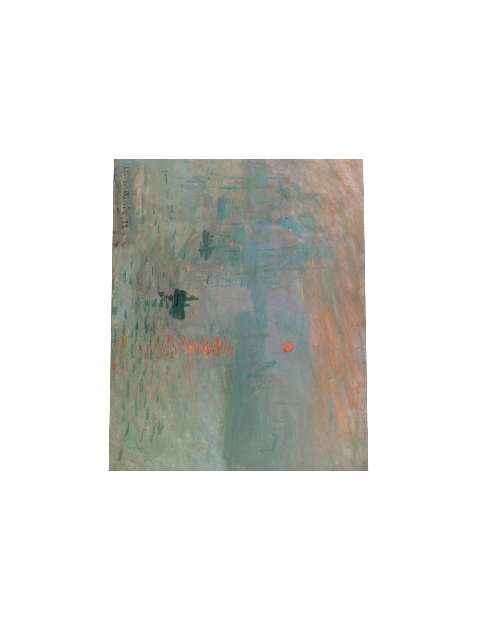 Monet, Impression, Sunrise — Fine-Art Poster product image (5)